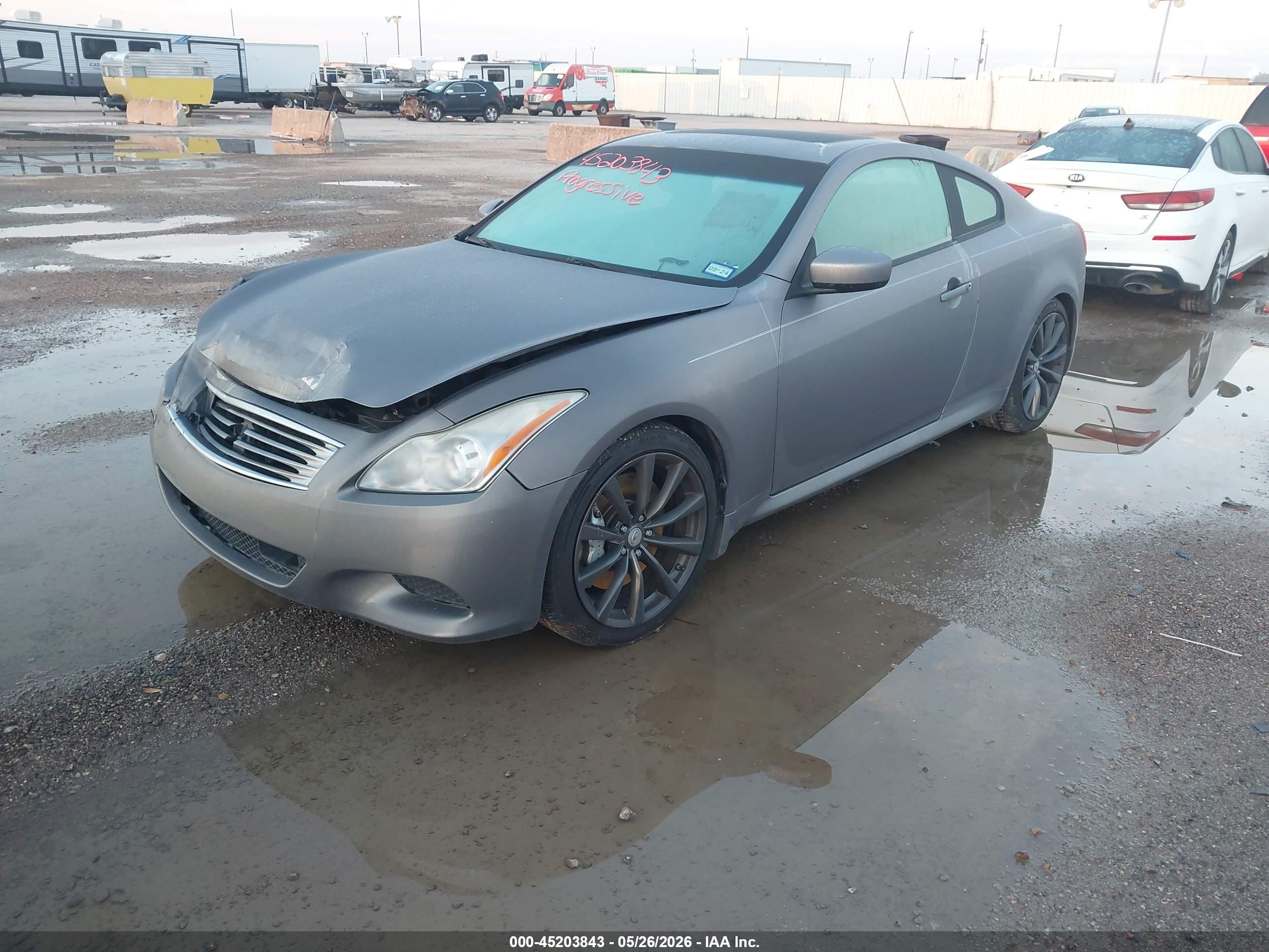 2008 Infiniti G37 Journey Серый vin: JNKCV64E38M120580