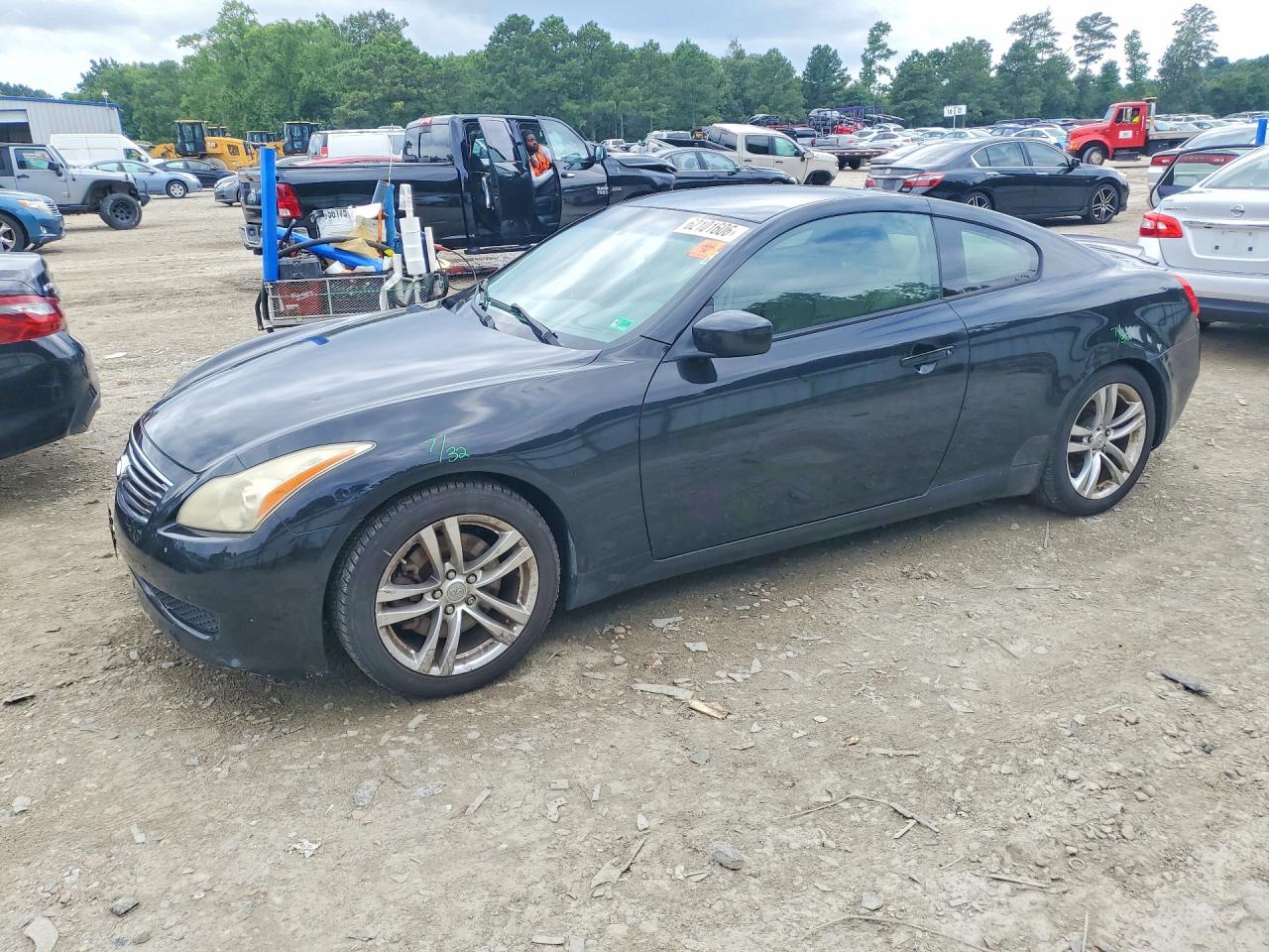2009 Infiniti G37 Coupe Base Black vin: JNKCV64E39M600717
