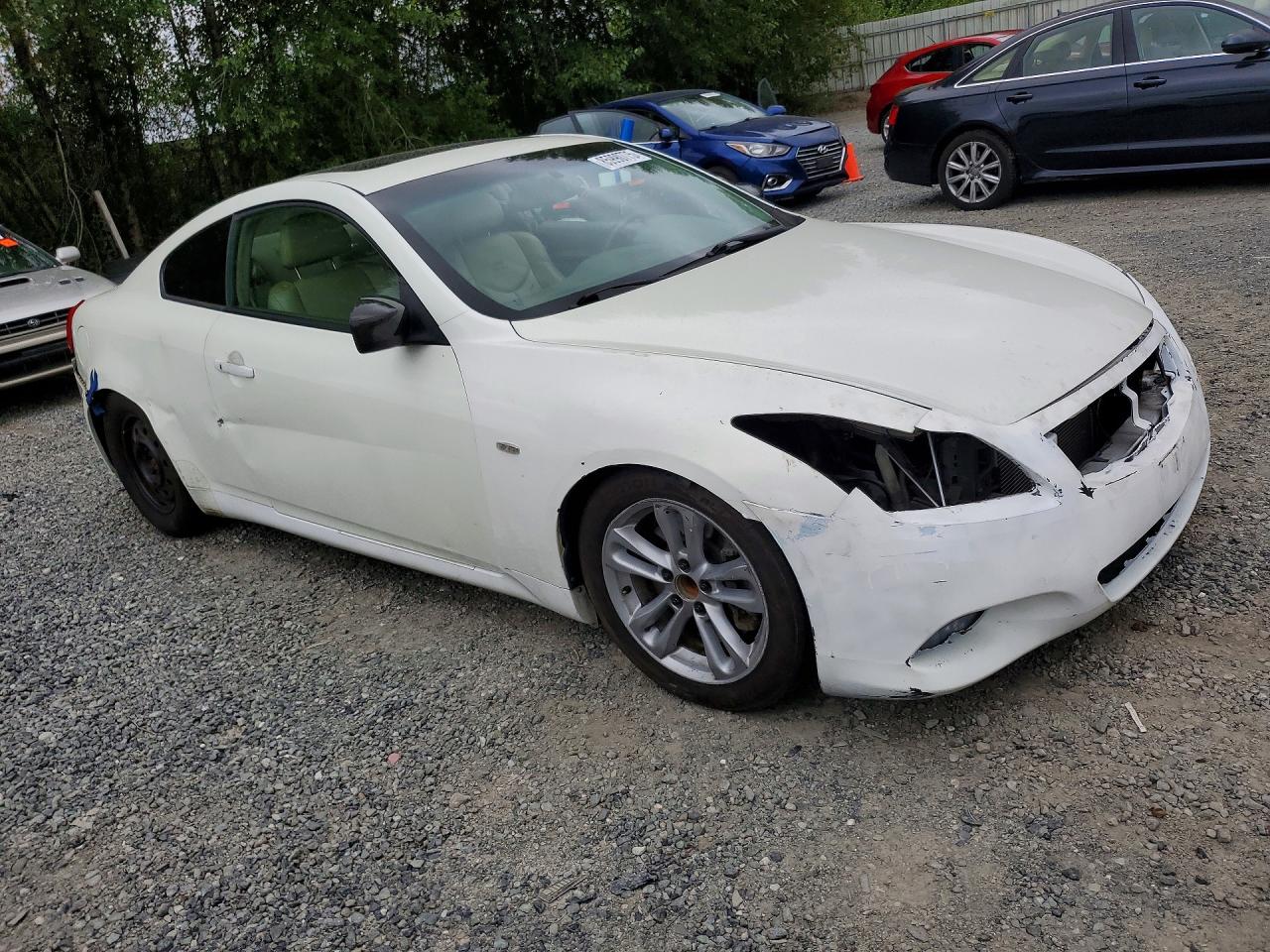 2008 Infiniti G37 Base White vin: JNKCV64E48M102640