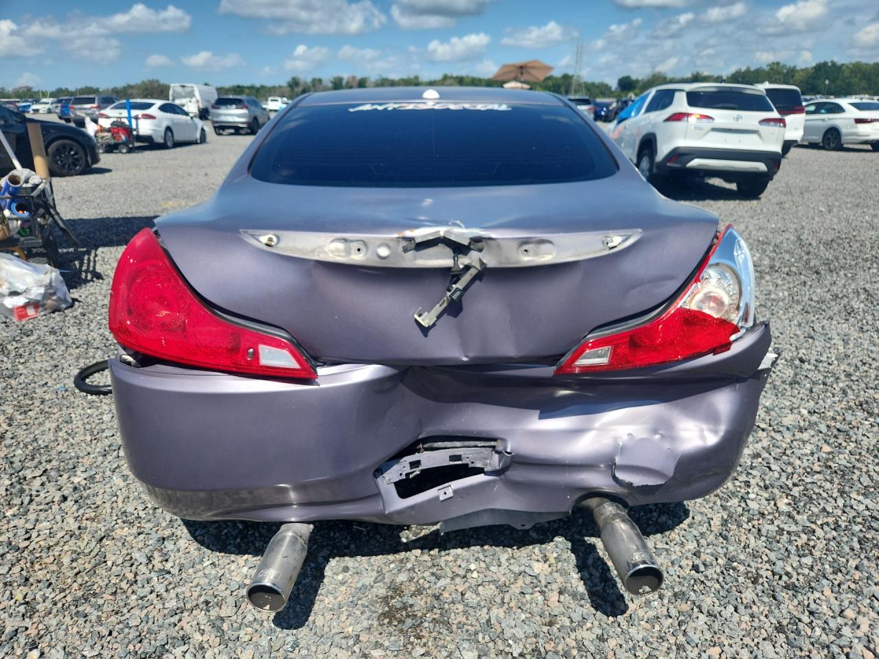 2008 Infiniti G37 Base Gray vin: JNKCV64E48M105571