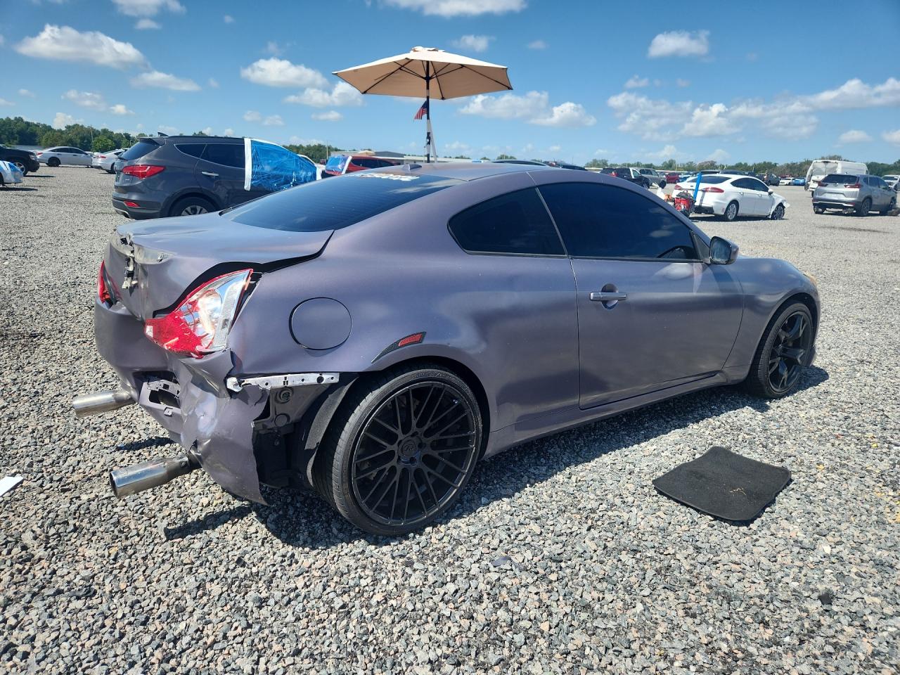 2008 Infiniti G37 Base Gray vin: JNKCV64E48M105571