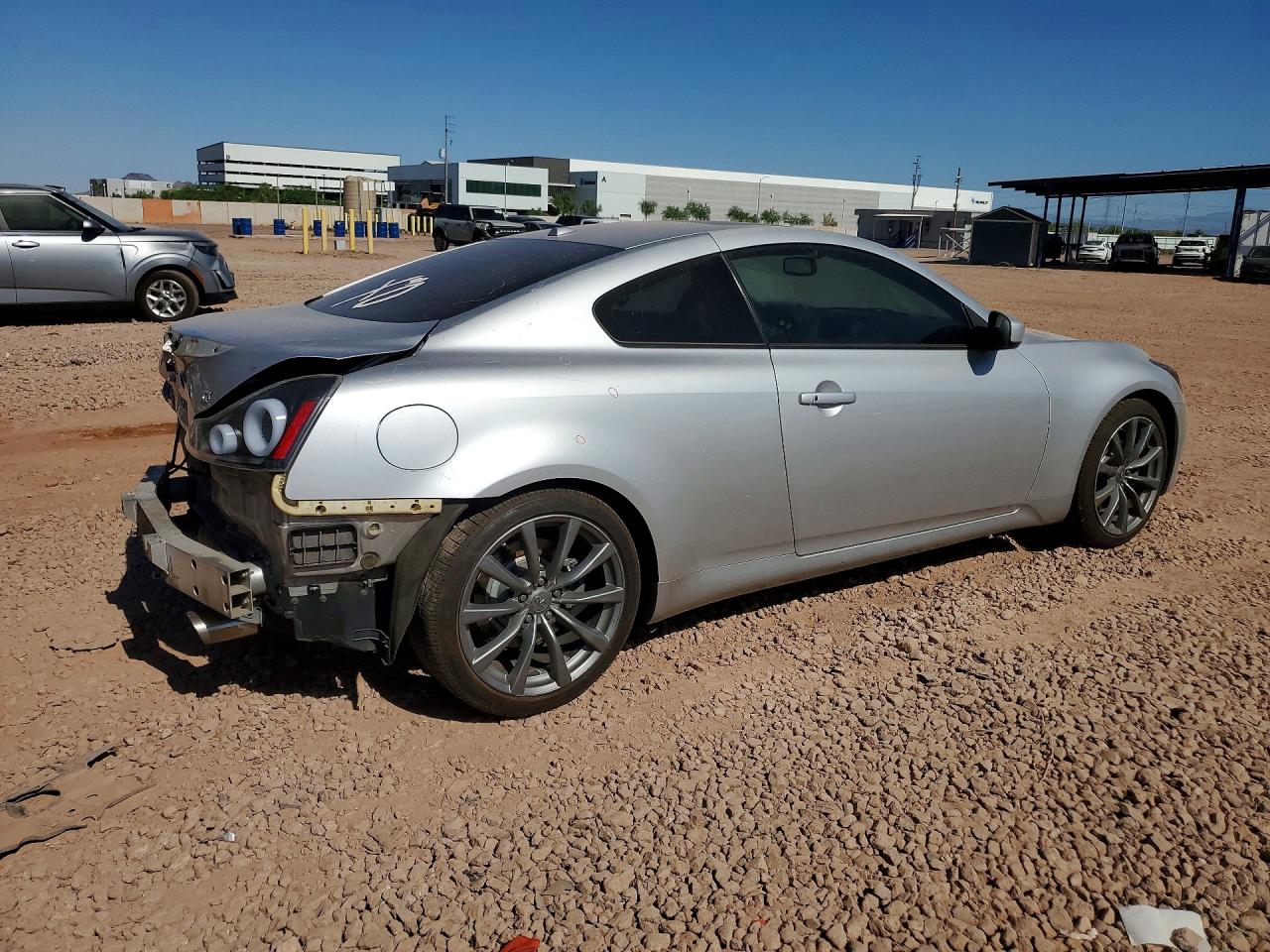2008 Infiniti G37 Base Серебряный vin: JNKCV64E48M110009