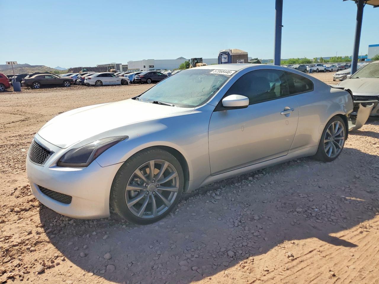 2008 Infiniti G37 Base Серебряный vin: JNKCV64E48M110009