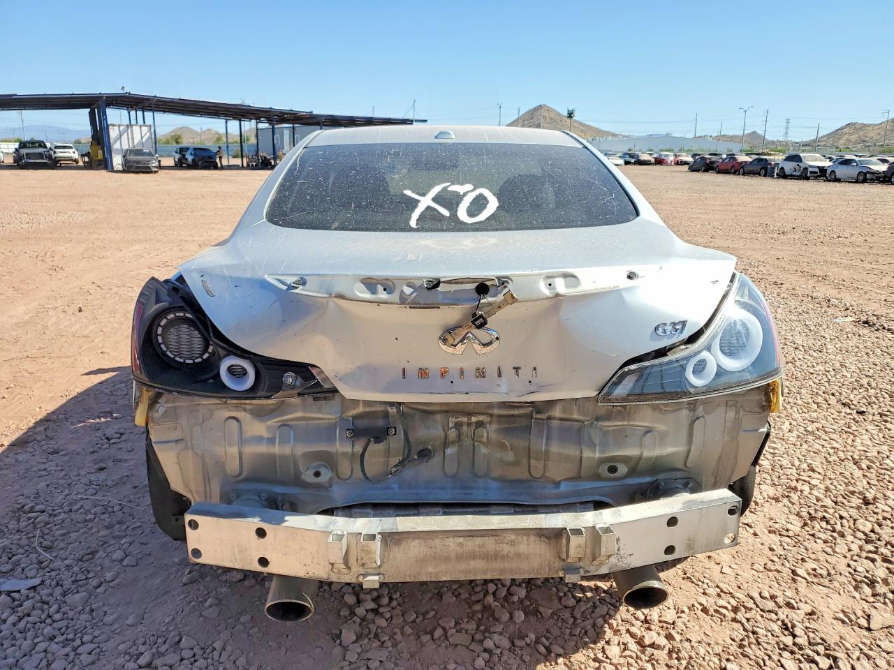 2008 Infiniti G37 Base Серебряный vin: JNKCV64E48M110009