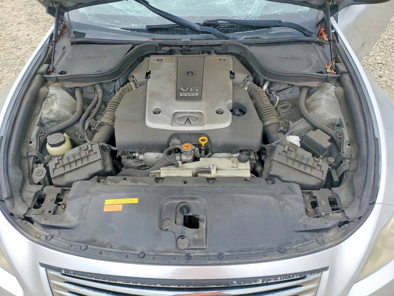 2008 Infiniti G37 Silver vin: JNKCV64E48M117932