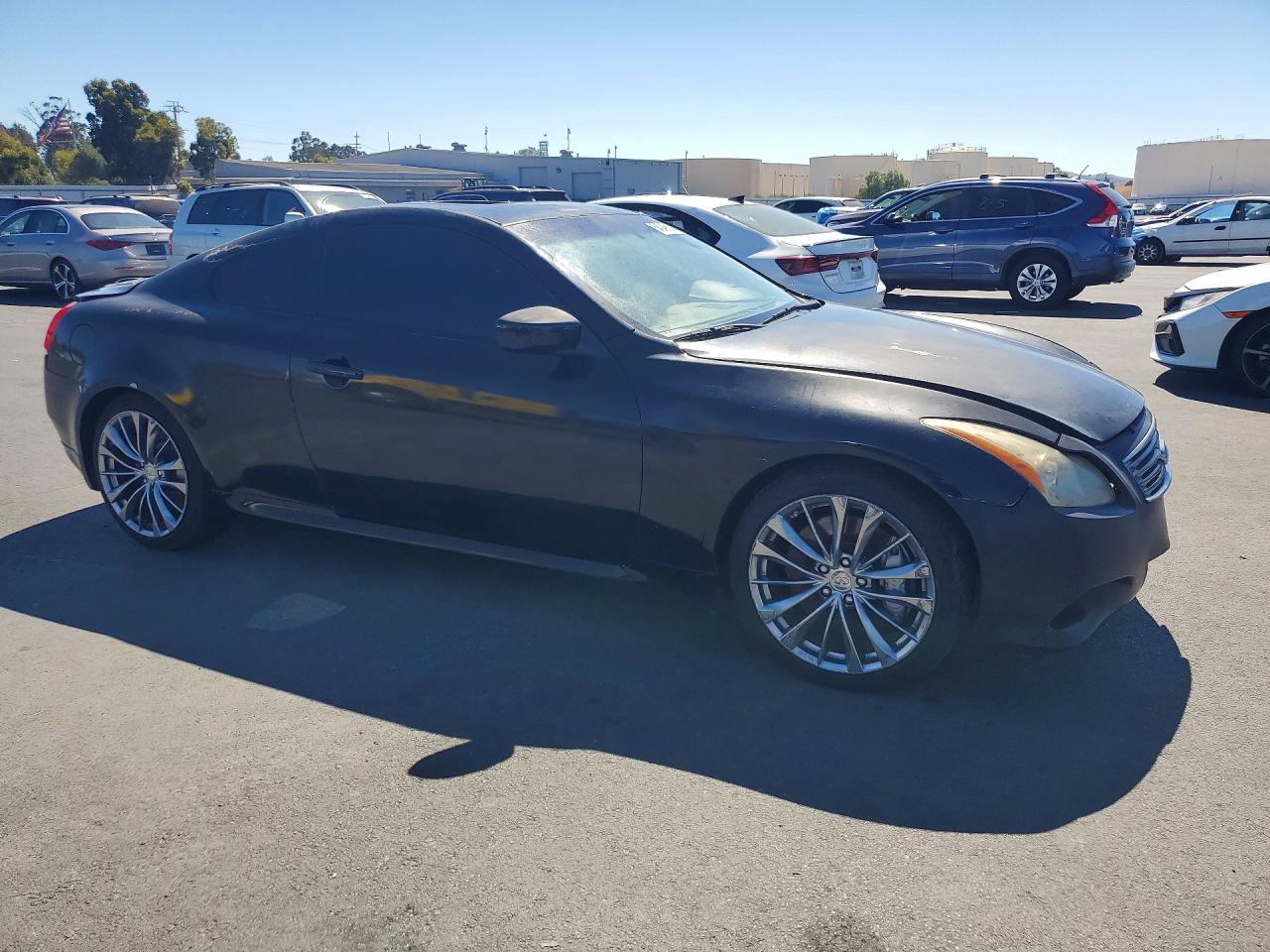 2008 Infiniti G37 Base Black vin: JNKCV64E48M125898