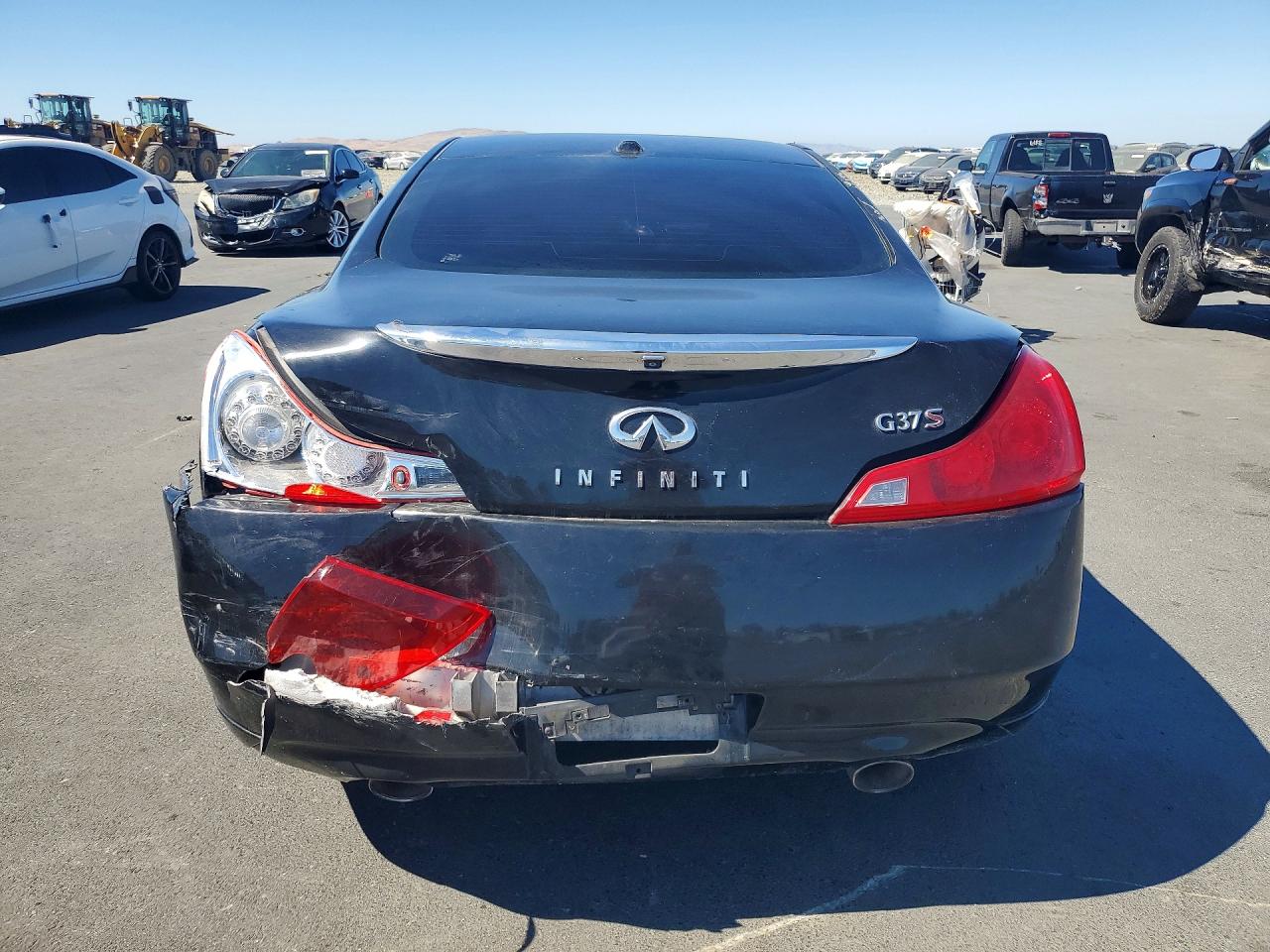 2008 Infiniti G37 Base Black vin: JNKCV64E48M125898