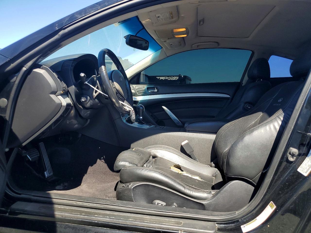 2008 Infiniti G37 Base Black vin: JNKCV64E48M125898