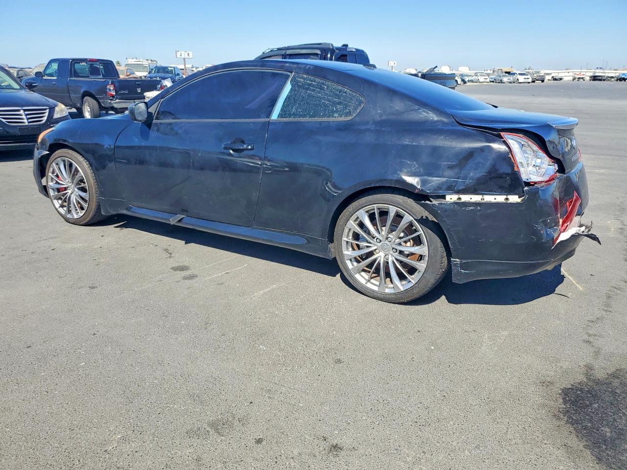 2008 Infiniti G37 Base Black vin: JNKCV64E48M125898