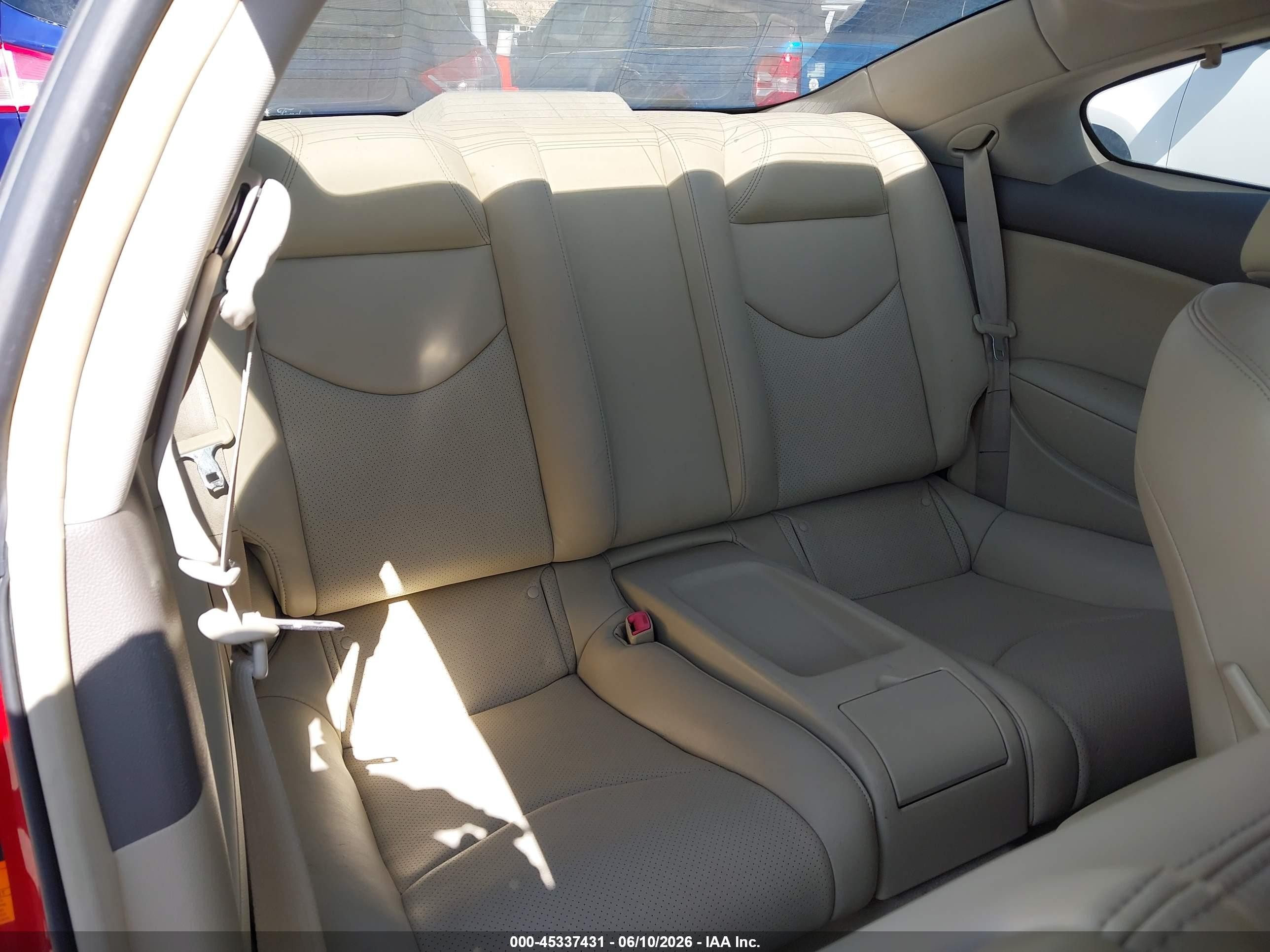 2008 Infiniti G37 Journey Red vin: JNKCV64E48M127649