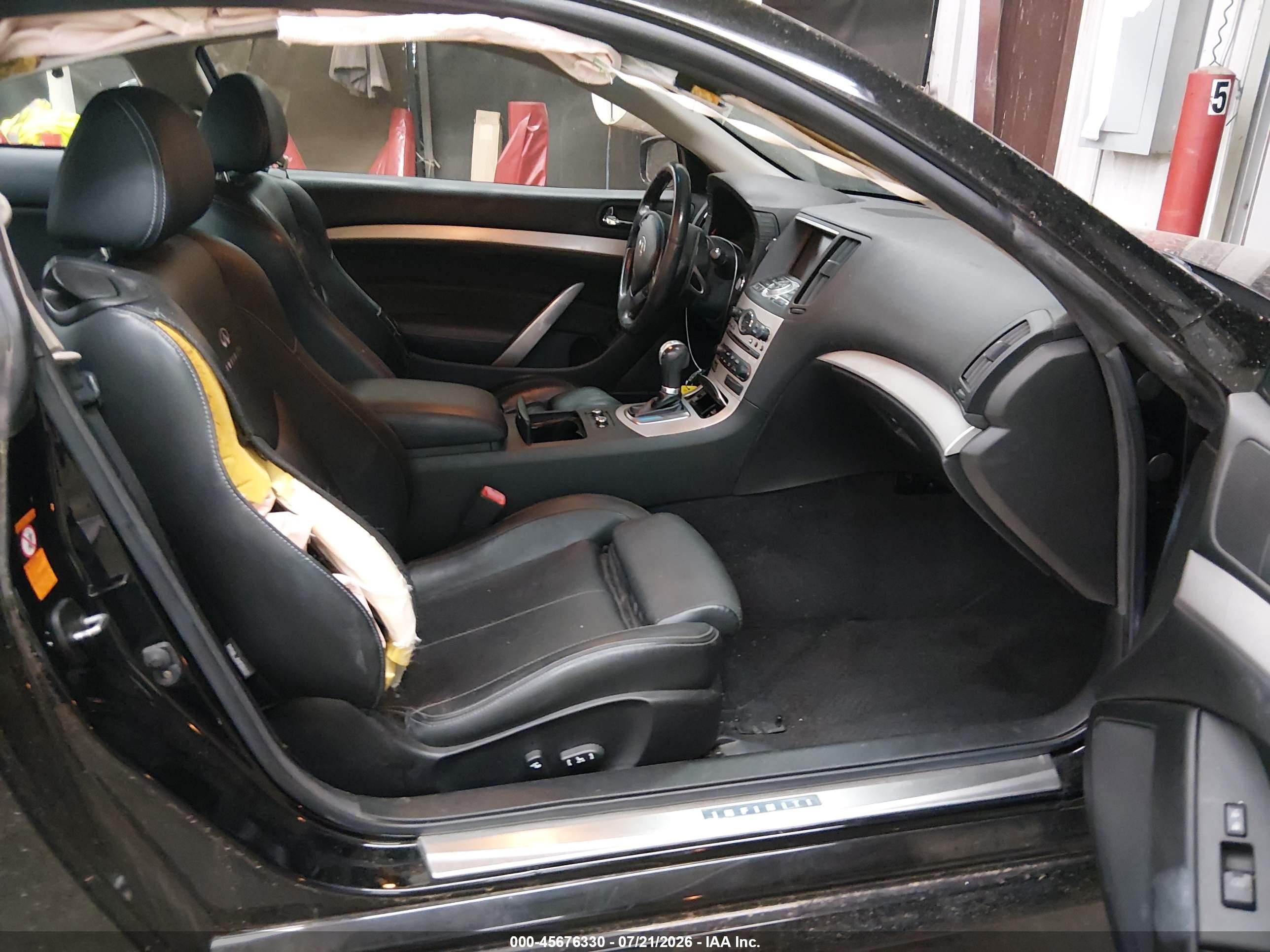 2009 Infiniti G37 Journey Черный vin: JNKCV64E49M601018