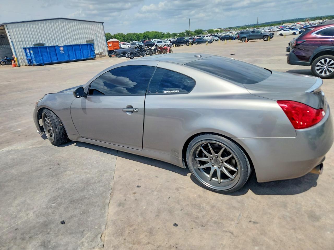 2008 Infiniti G37 Base Gray vin: JNKCV64E58M101075