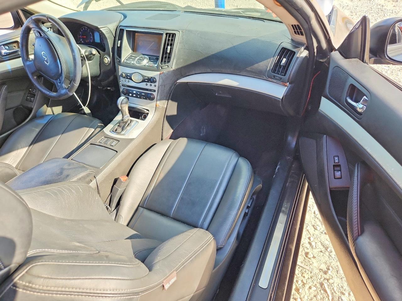 2008 Infiniti G37 Base Black vin: JNKCV64E58M107426