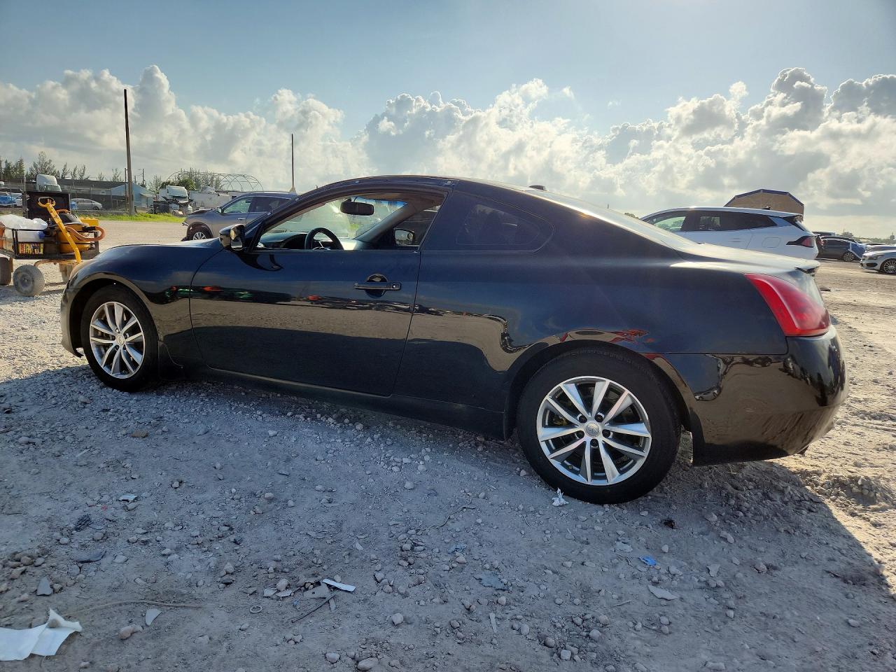 2008 Infiniti G37 Base Black vin: JNKCV64E58M107426
