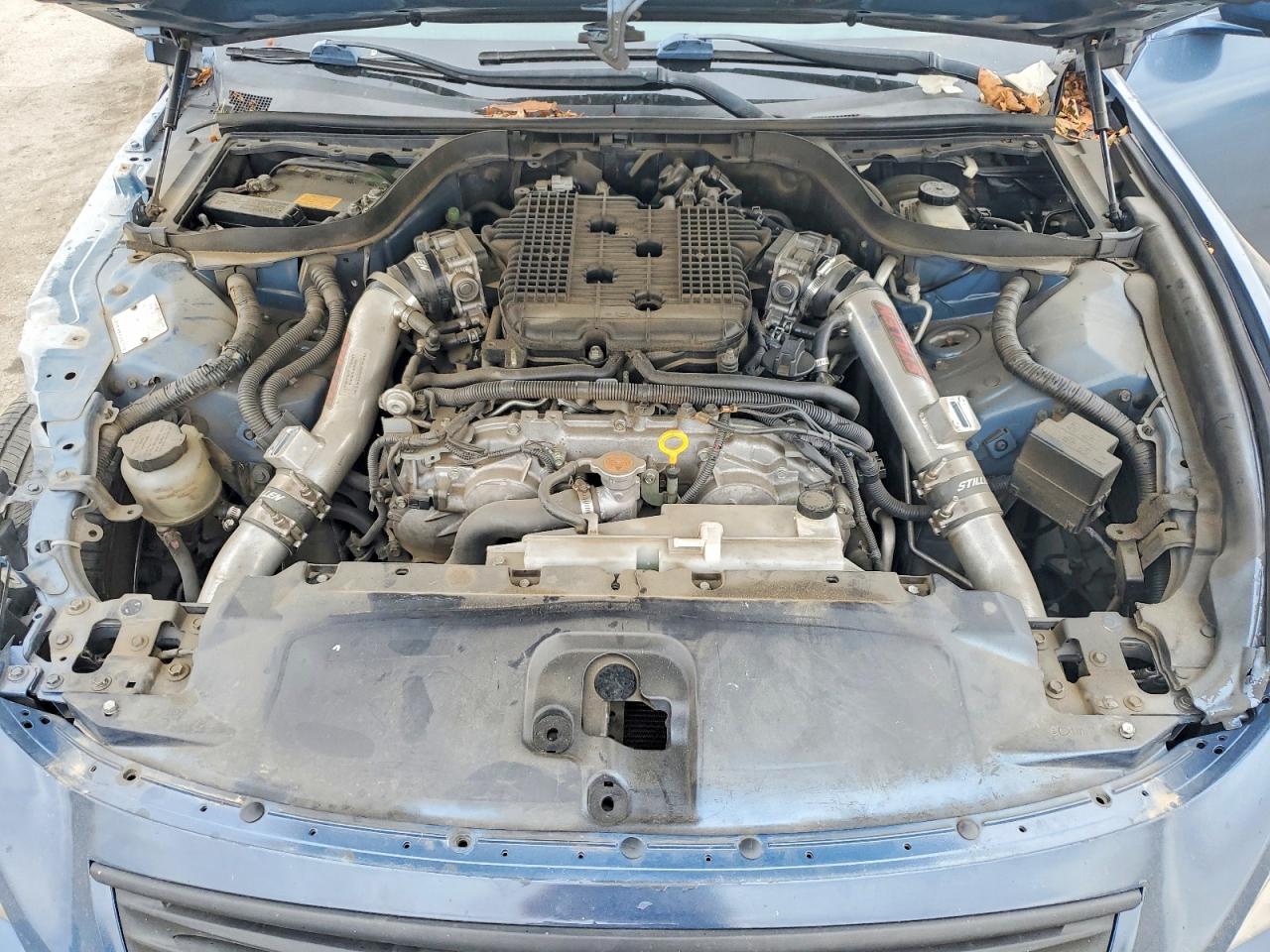 2008 Infiniti G37 Base Blue vin: JNKCV64E58M109385