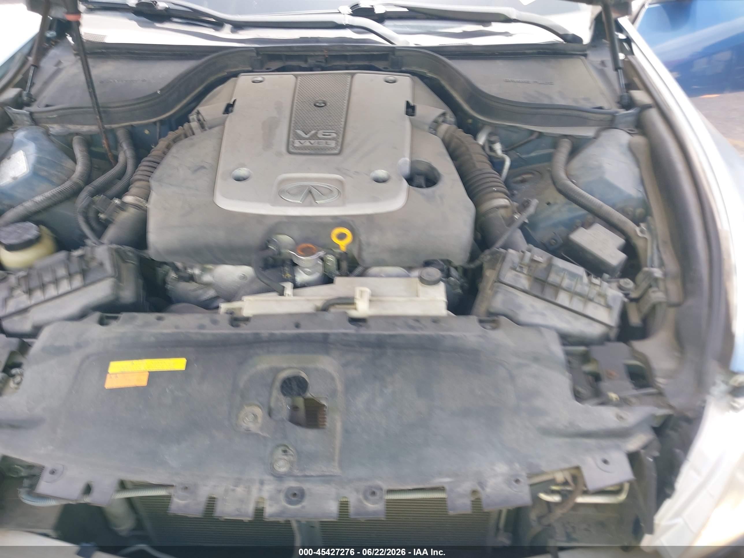 2008 Infiniti G37 Journey Blue vin: JNKCV64E58M117972