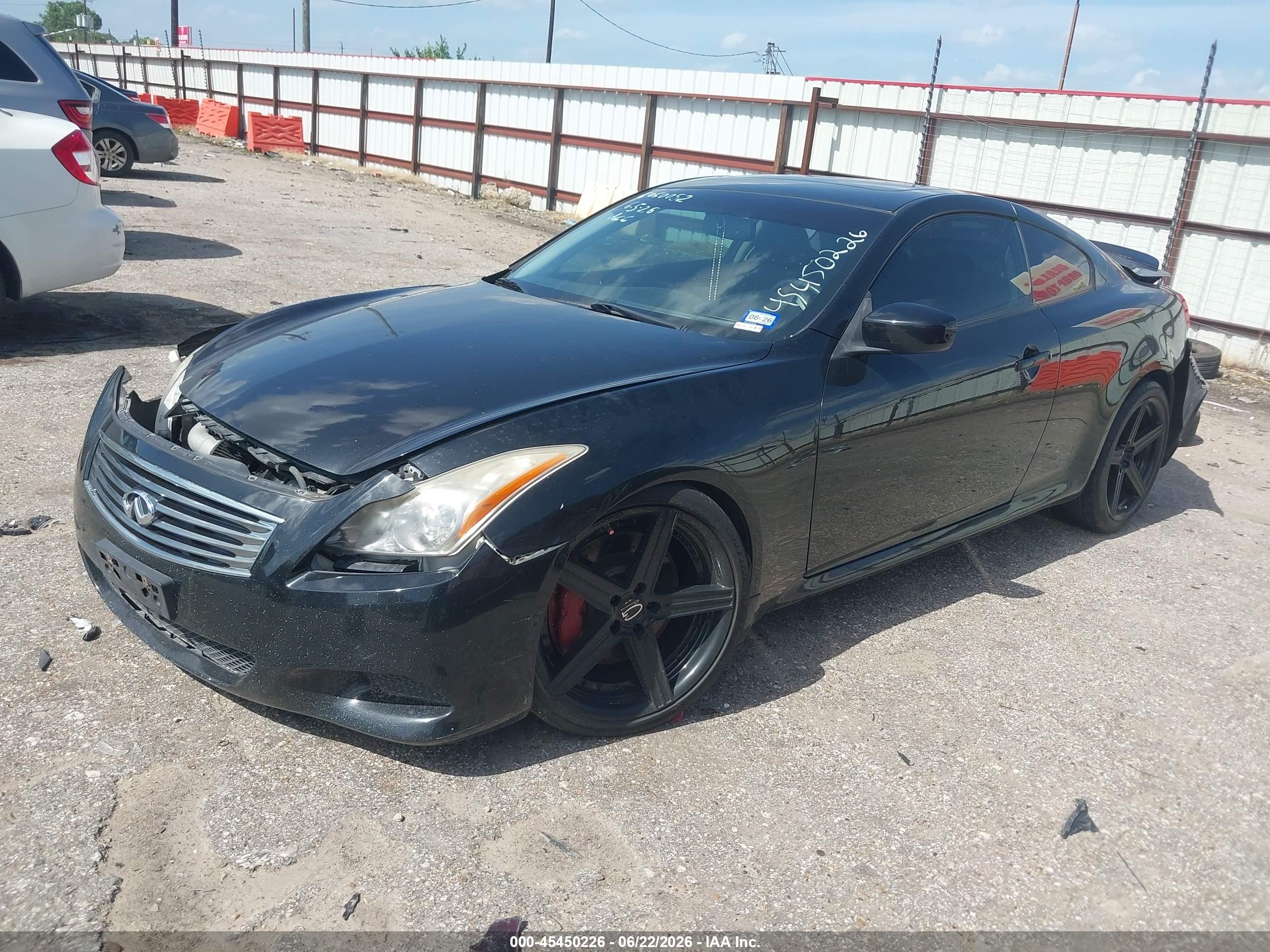 2008 Infiniti G37 Sport Черный vin: JNKCV64E58M125733