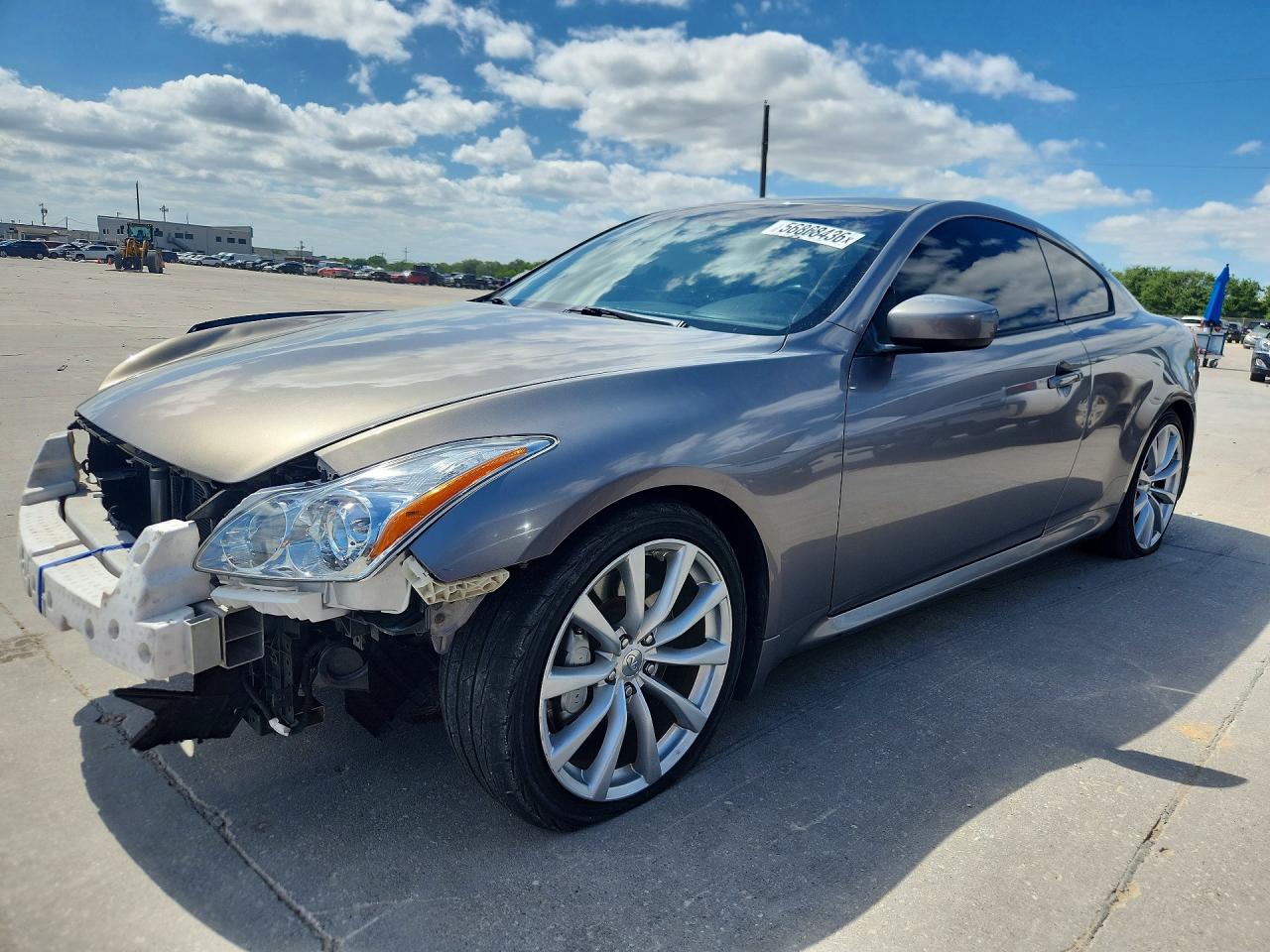 2008 Infiniti G37 Base/journey/sport Silver vin: JNKCV64E58M125876