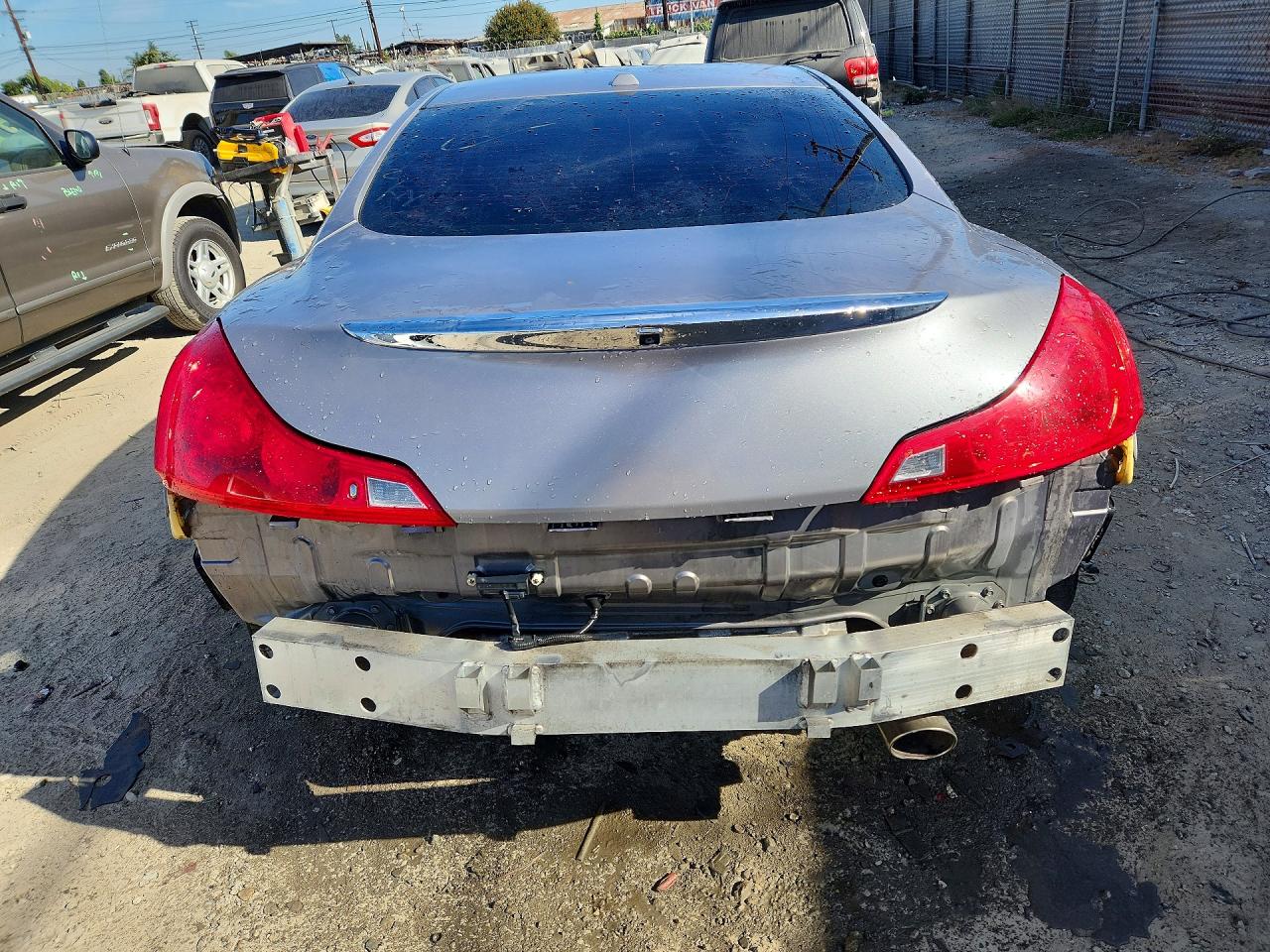 2008 Infiniti G37 Base Gray vin: JNKCV64E58M127224