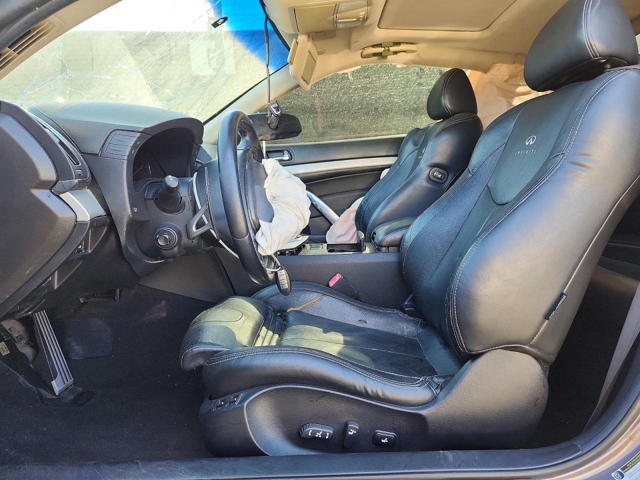 2008 Infiniti G37 Base Gray vin: JNKCV64E58M127224