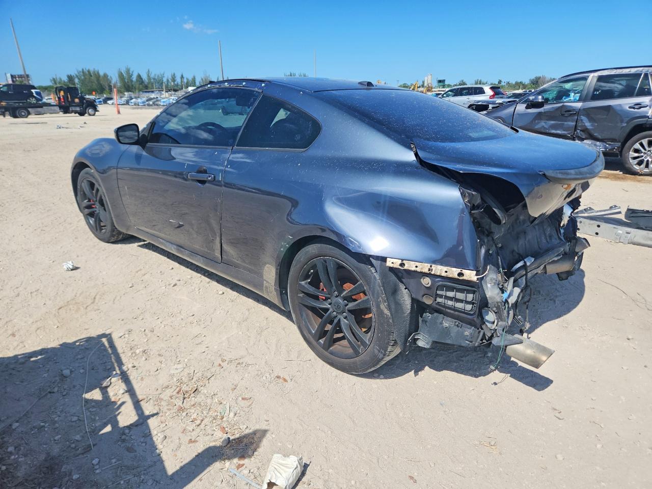 2009 Infiniti G37 Coupe Base Gray vin: JNKCV64E59M601576