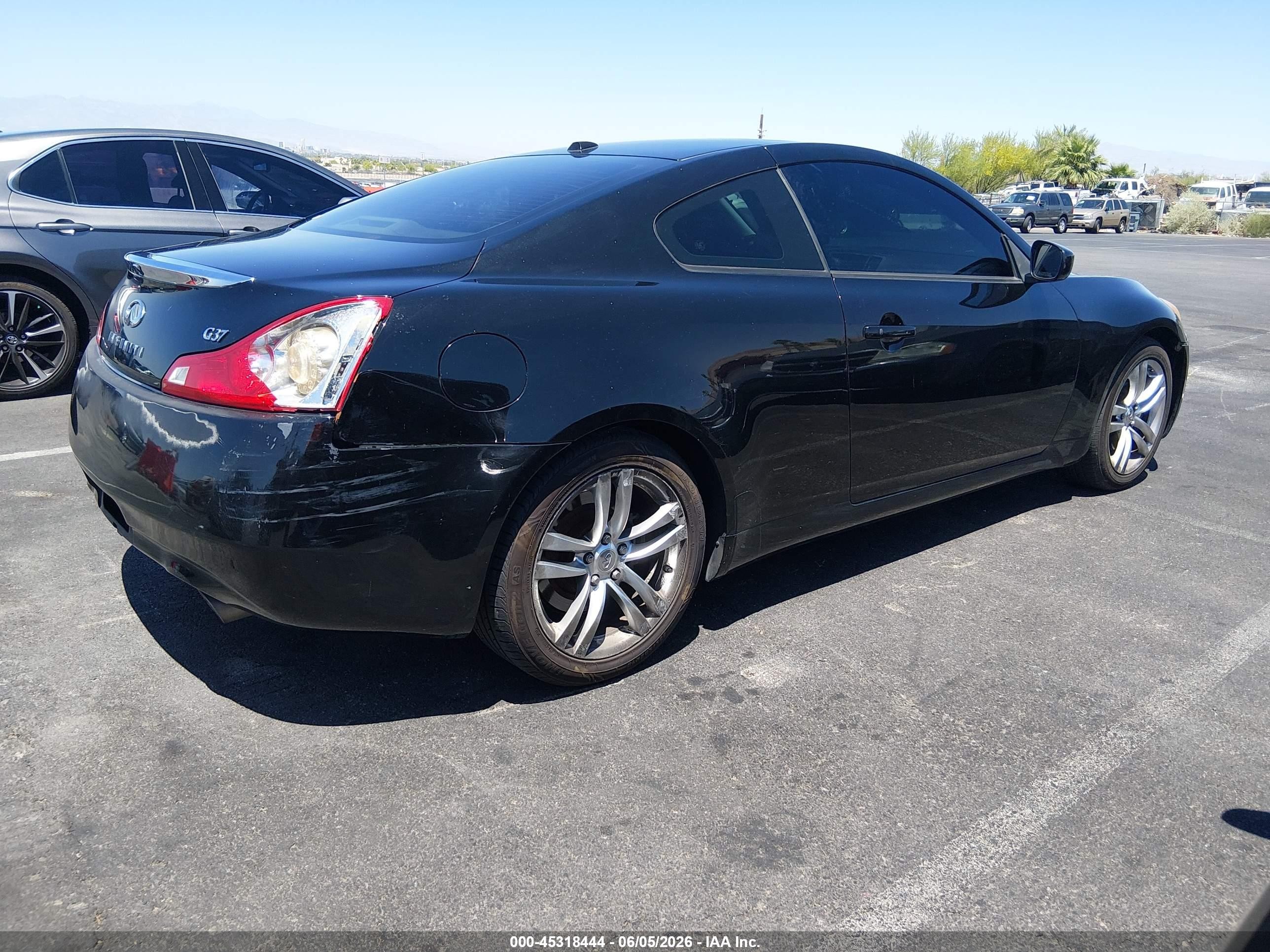 2009 Infiniti G37 Journey Black vin: JNKCV64E59M602047