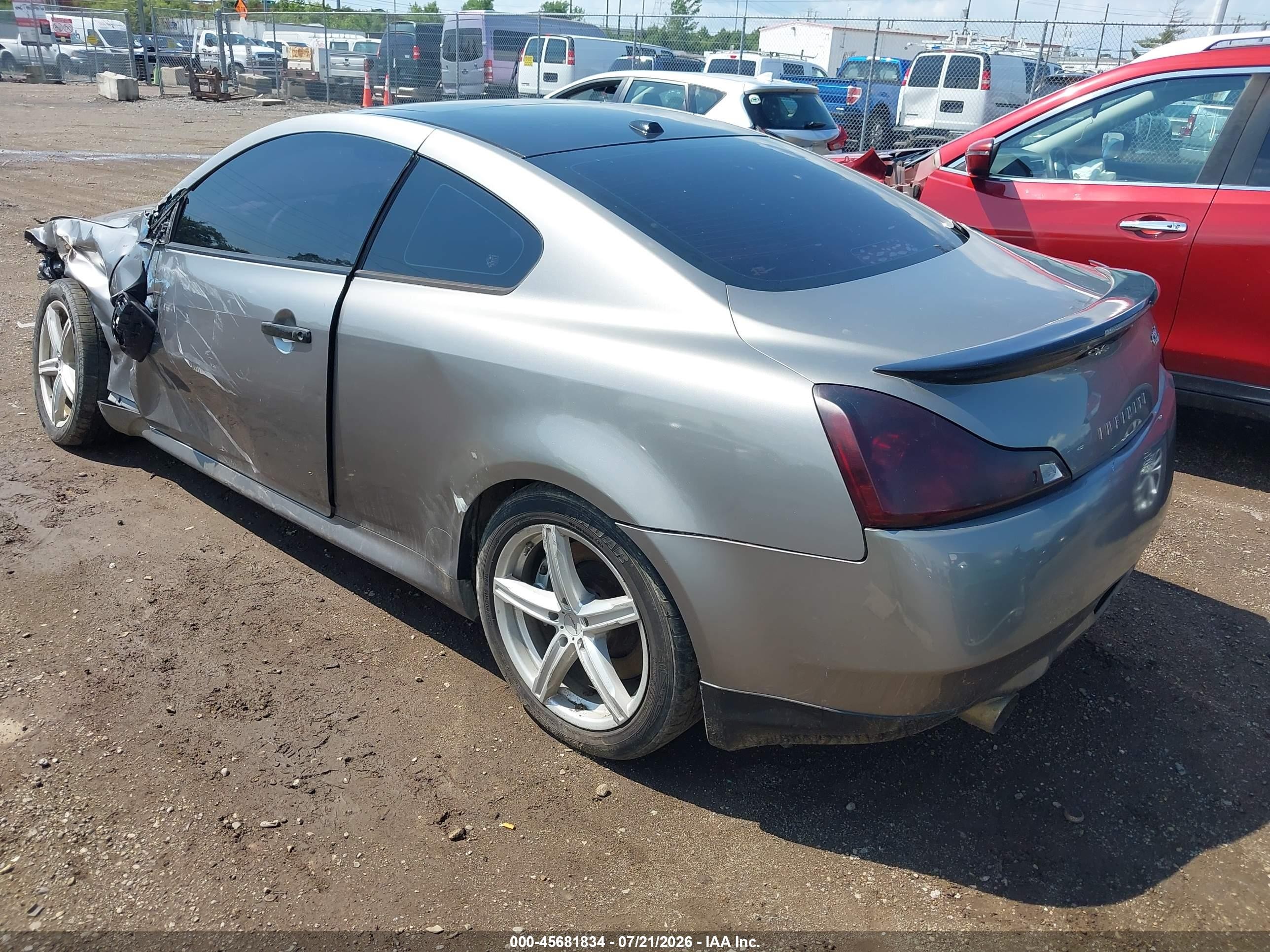 2009 Infiniti G37 Sport Champagne vin: JNKCV64E59M604025