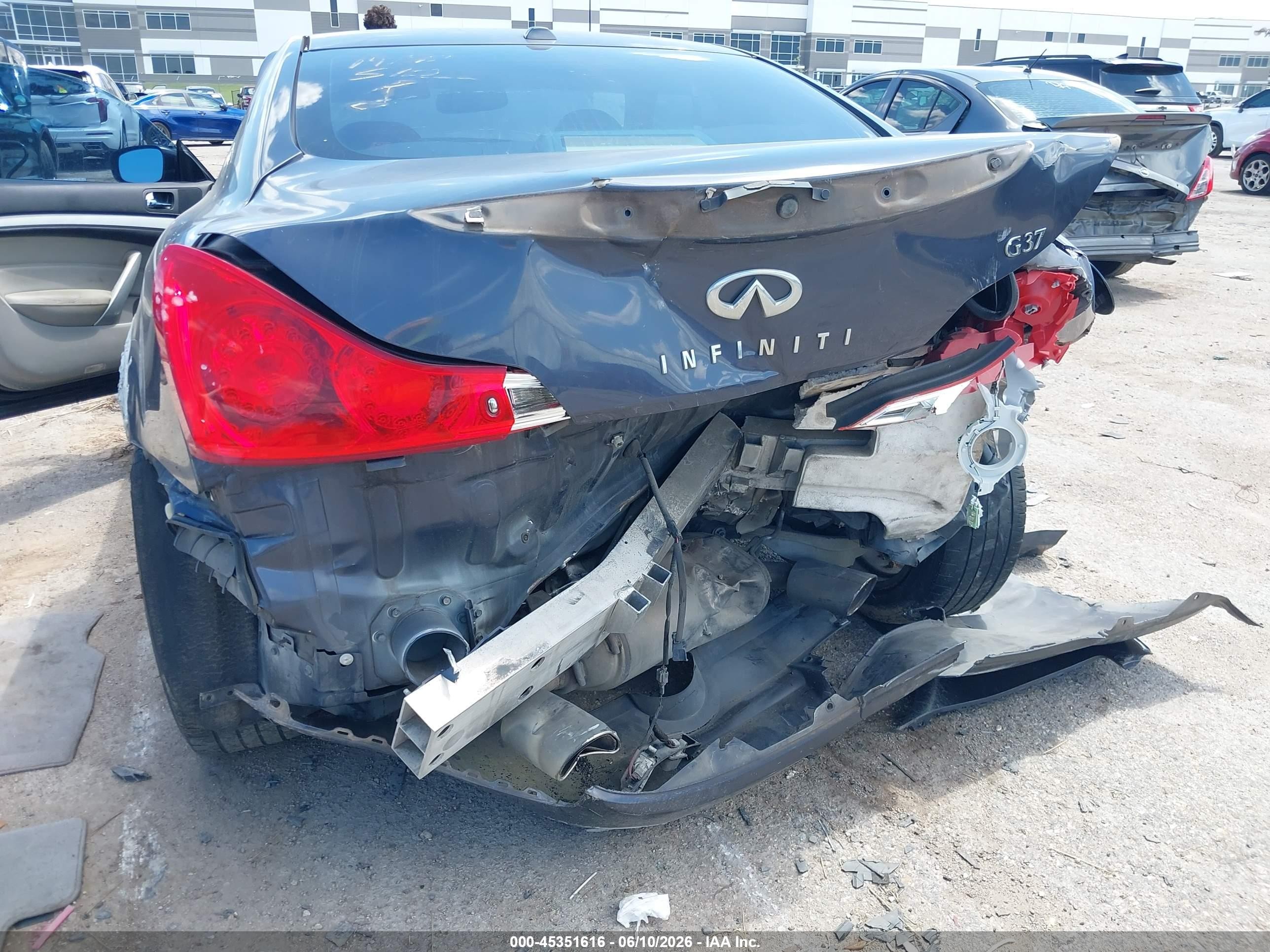 2009 Infiniti G37 Journey Blue vin: JNKCV64E59M606289
