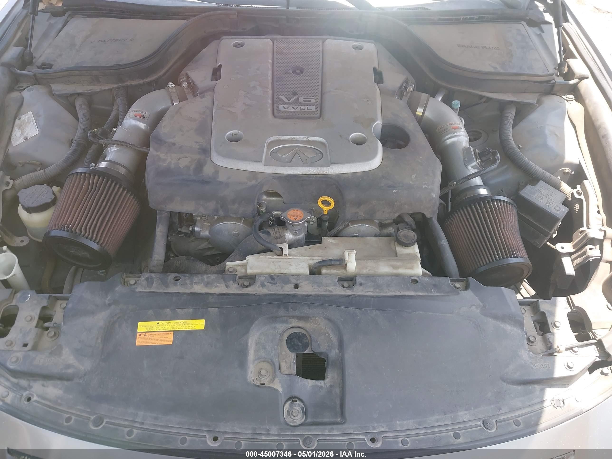 2008 Infiniti G37 Journey Silver vin: JNKCV64E68M100727