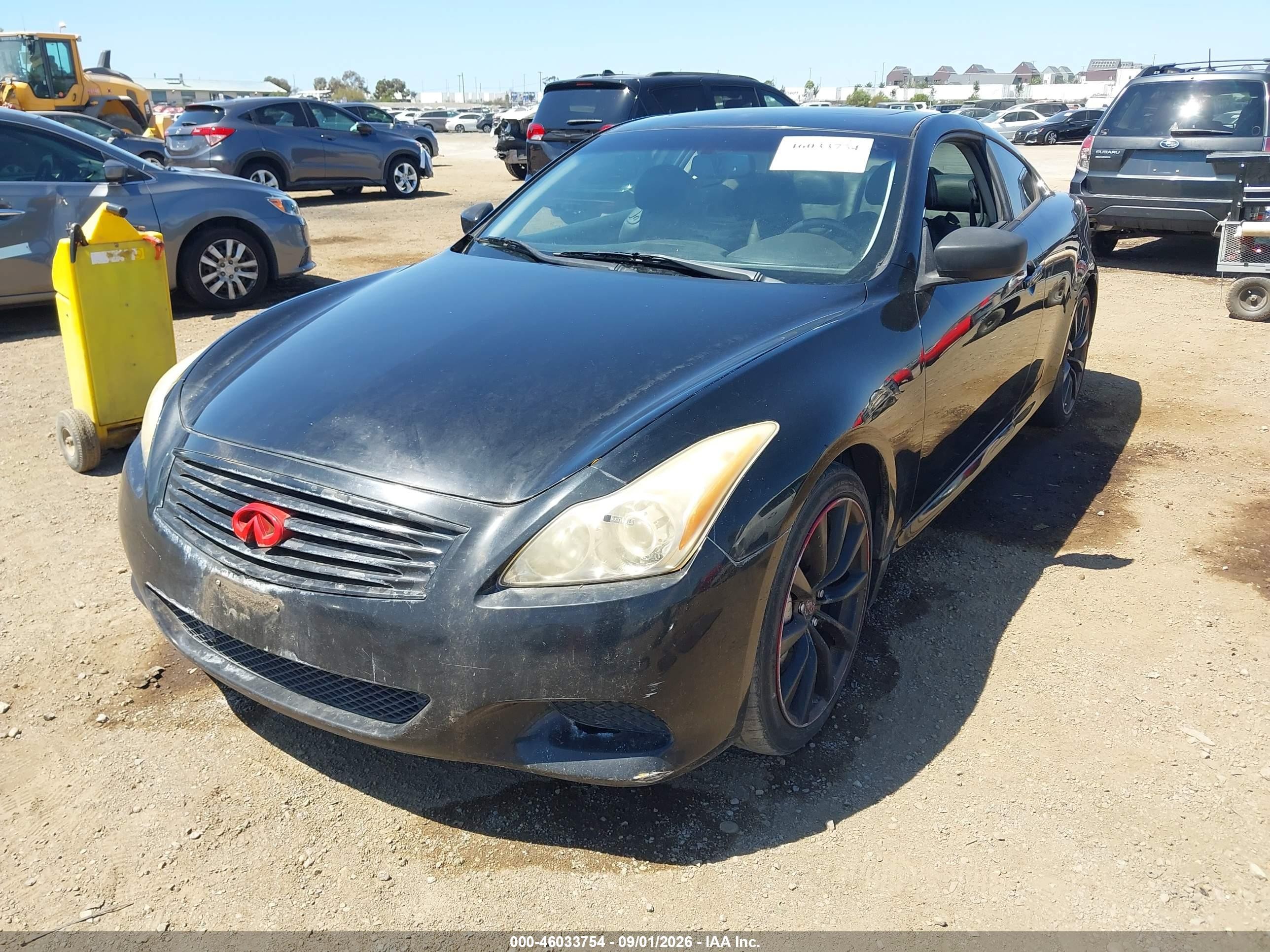 2008 Infiniti G37 Sport Black vin: JNKCV64E68M106835
