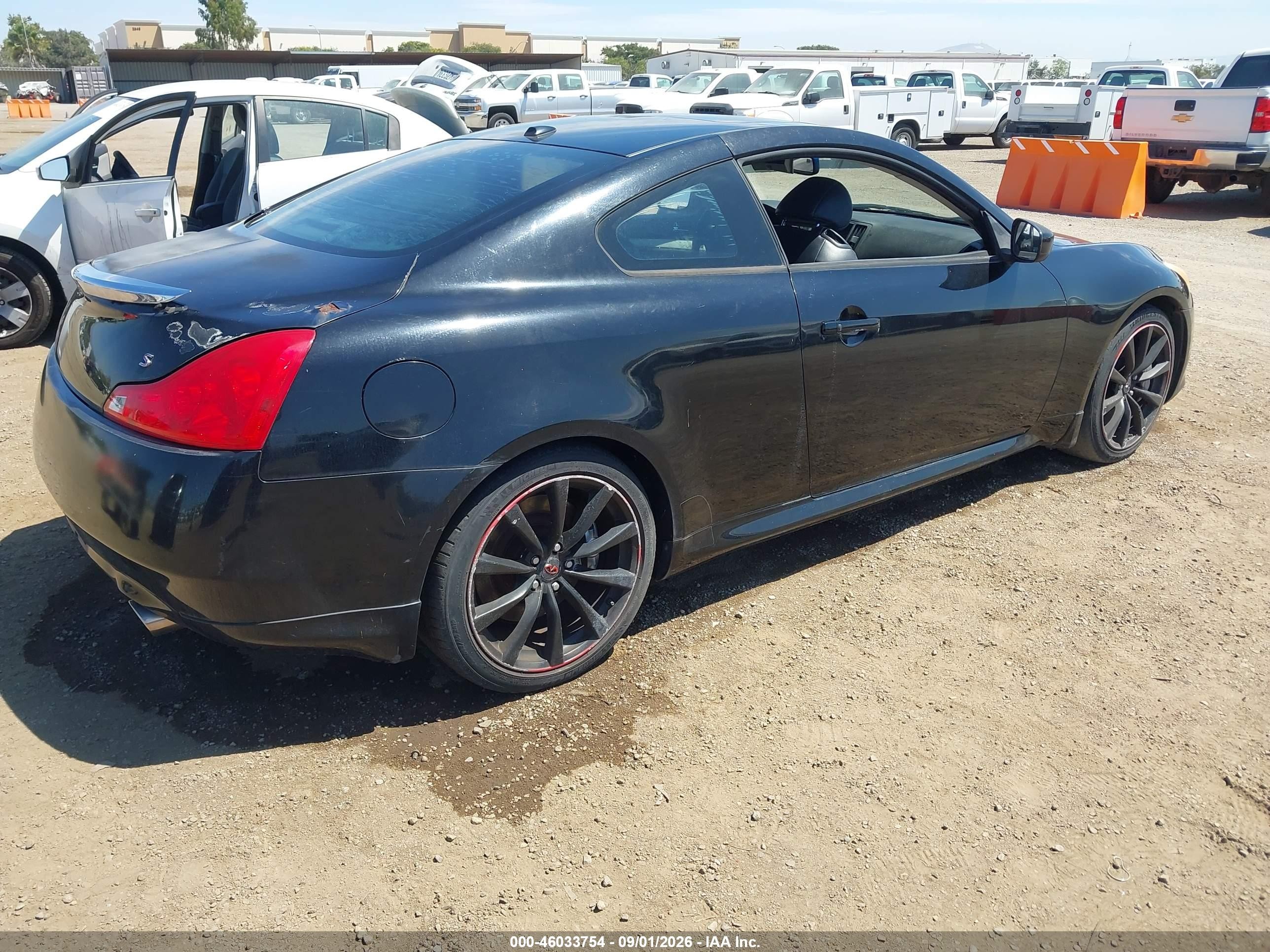 2008 Infiniti G37 Sport Black vin: JNKCV64E68M106835