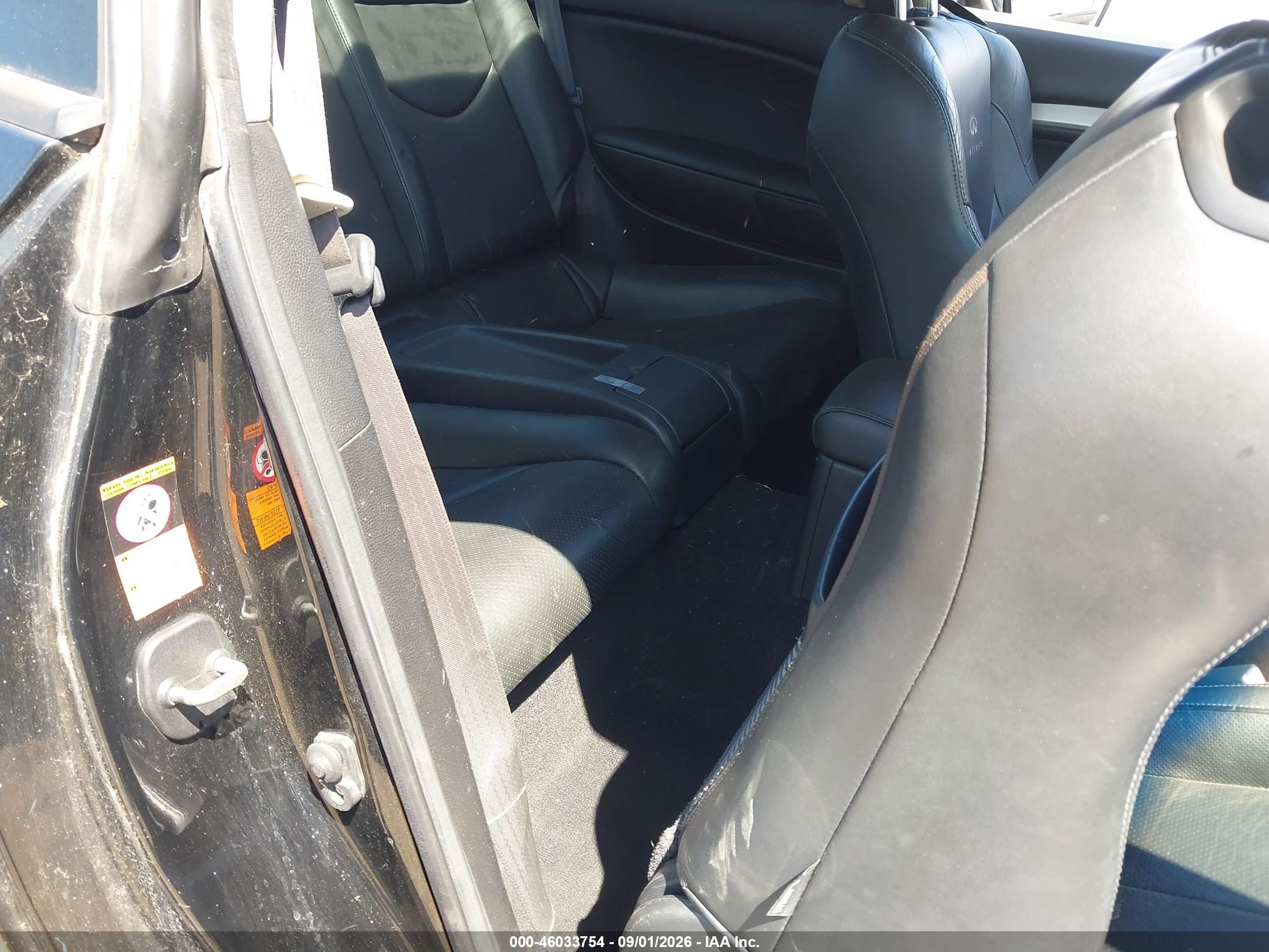 2008 Infiniti G37 Sport Black vin: JNKCV64E68M106835
