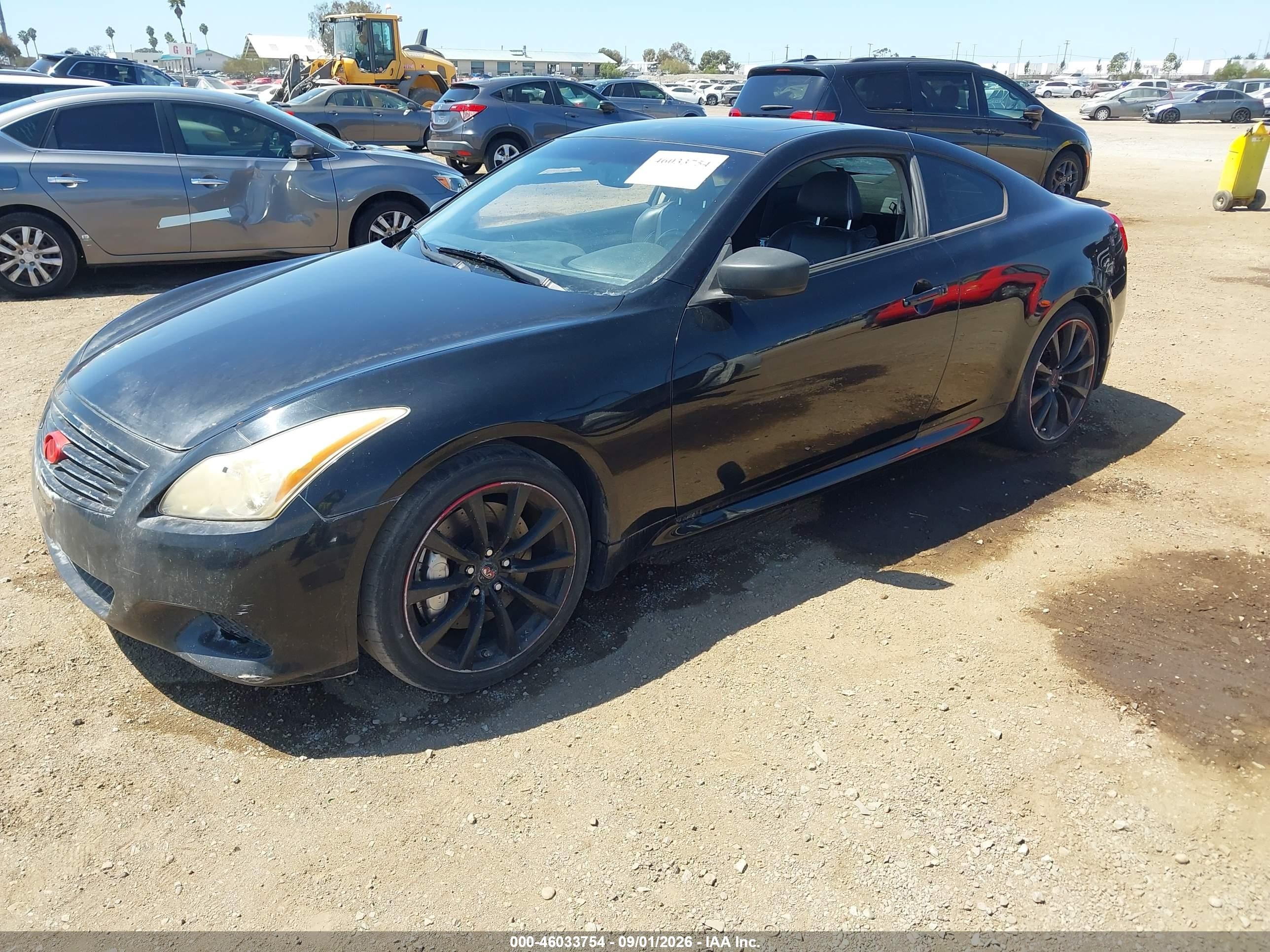 2008 Infiniti G37 Sport Black vin: JNKCV64E68M106835