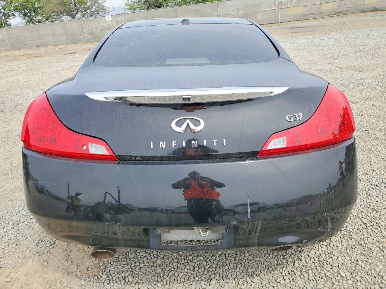 2008 Infiniti G37 Base Black vin: JNKCV64E68M114742