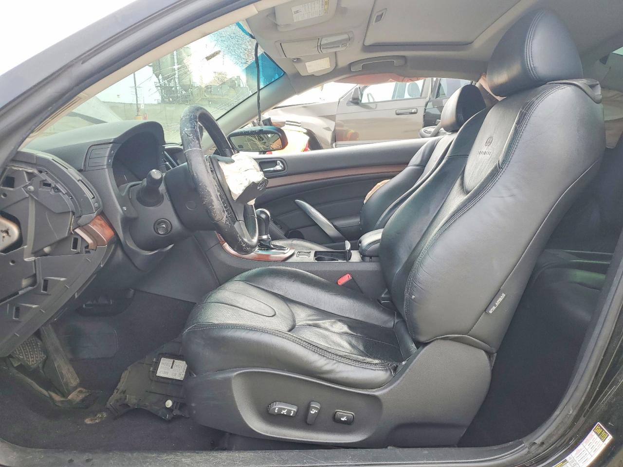 2008 Infiniti G37 Base Black vin: JNKCV64E68M114742