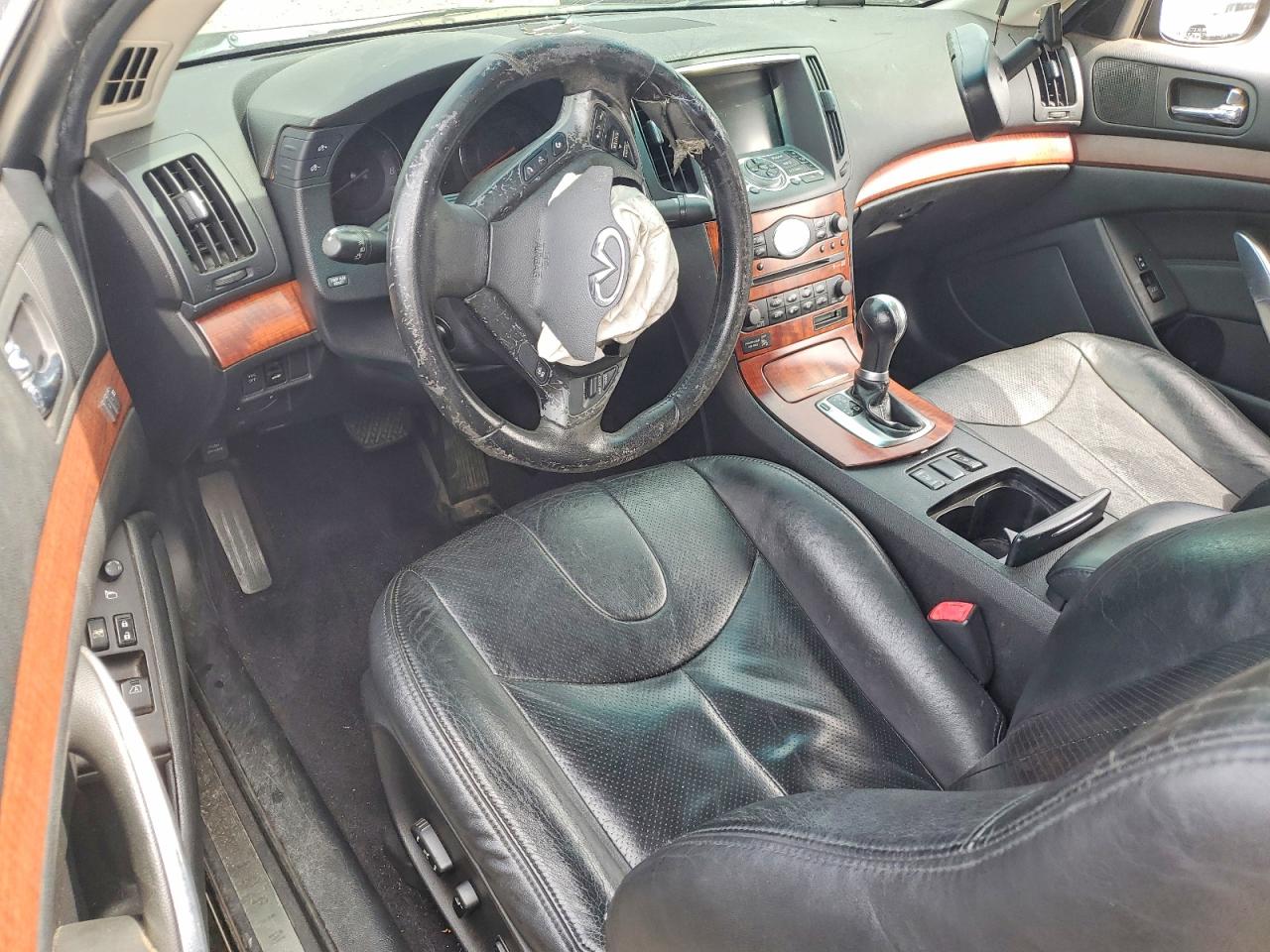 2008 Infiniti G37 Base Black vin: JNKCV64E68M114742