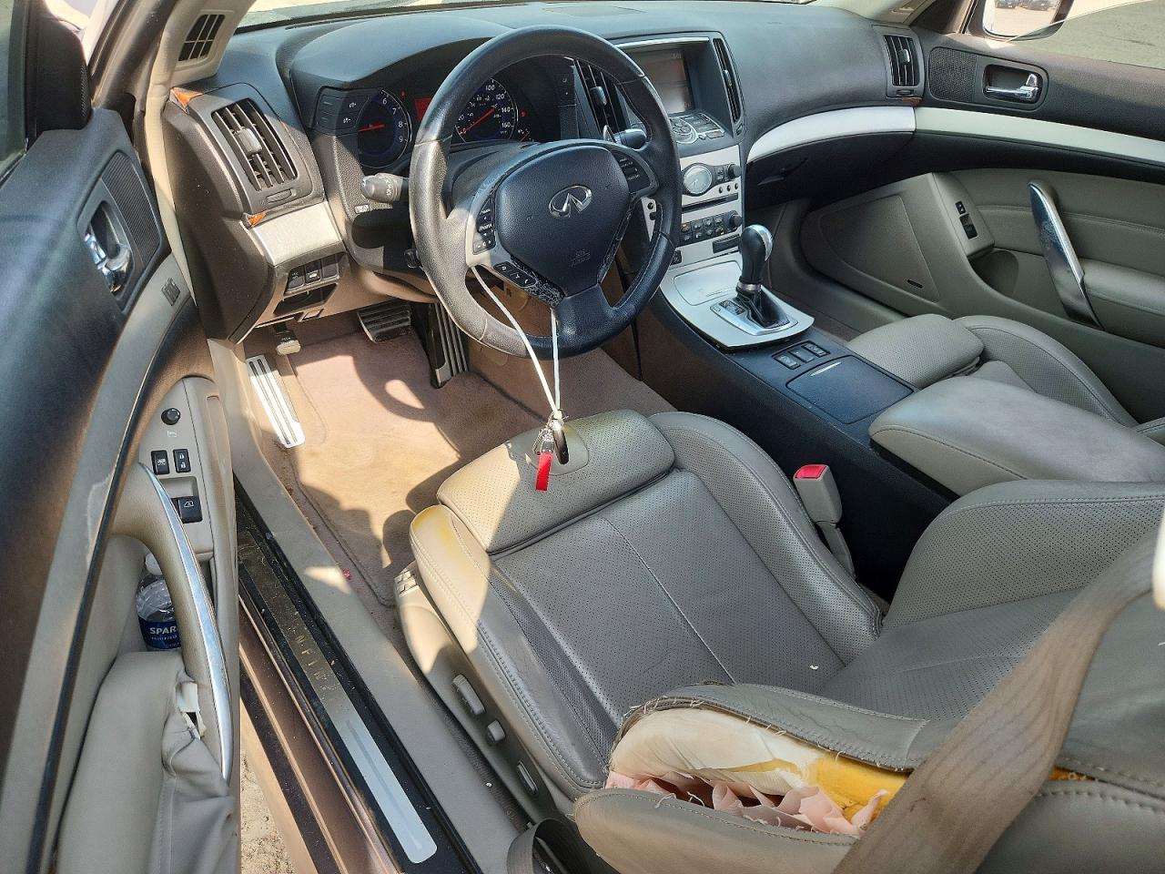 2008 Infiniti G37 Sport Gray vin: JNKCV64E68M120640