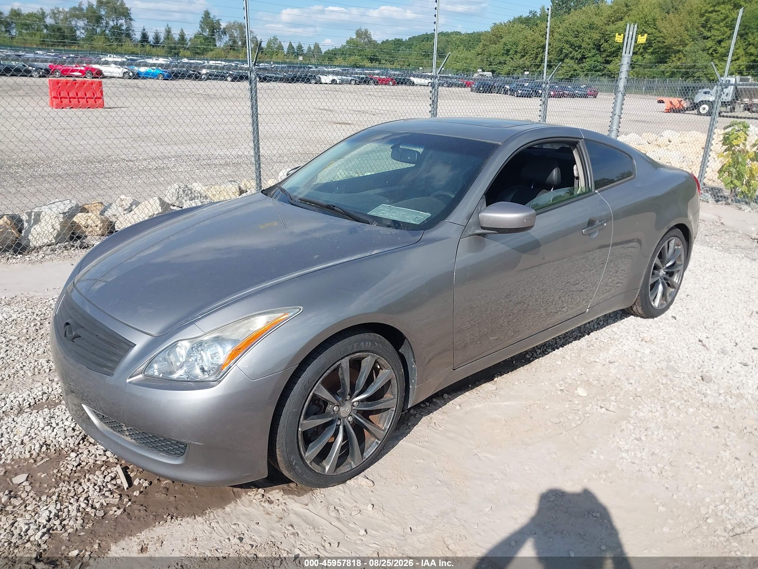 2008 Infiniti G37 Journey Серый vin: JNKCV64E78M102521