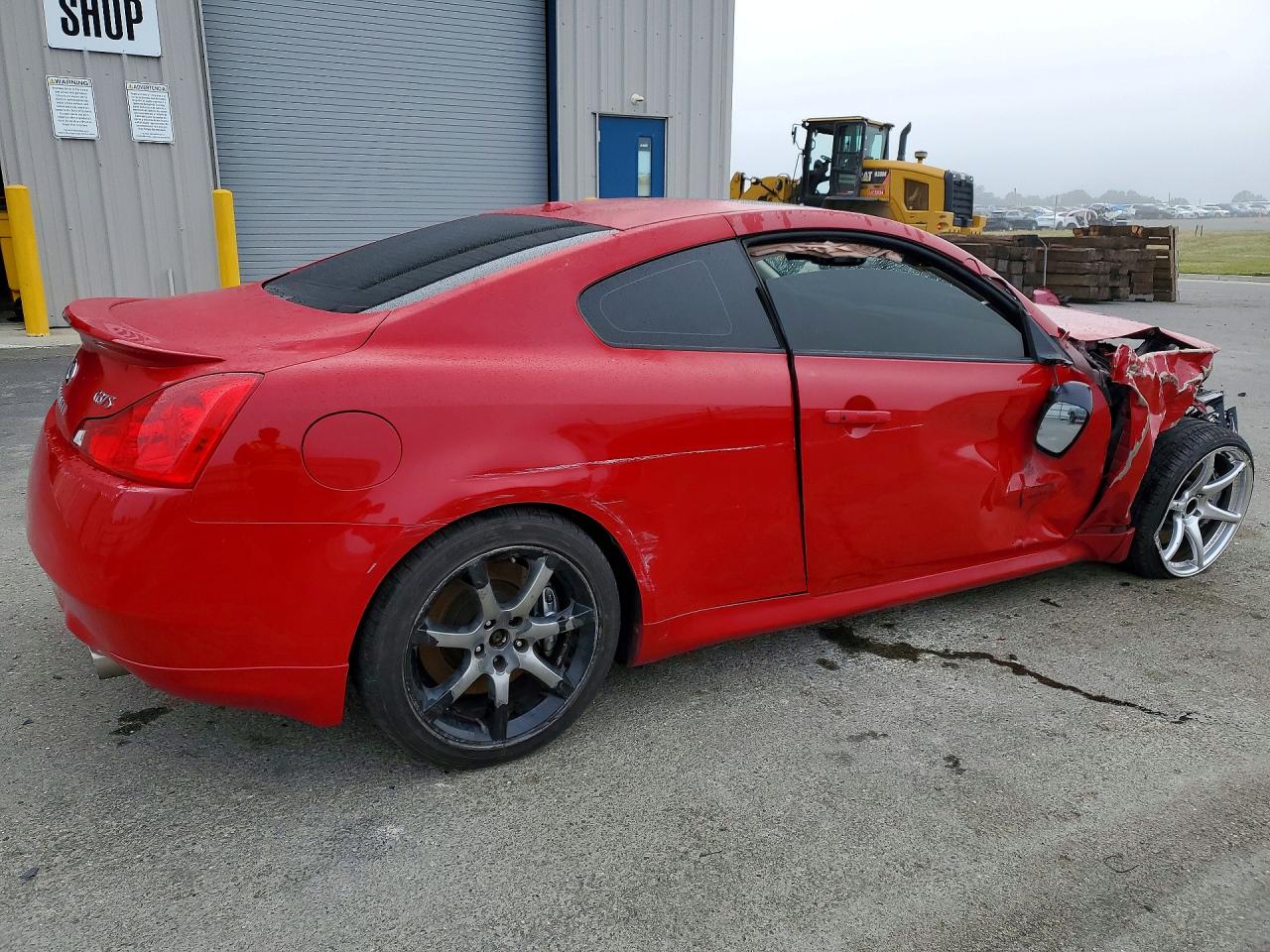 2008 Infiniti G37 Base Red vin: JNKCV64E78M104186