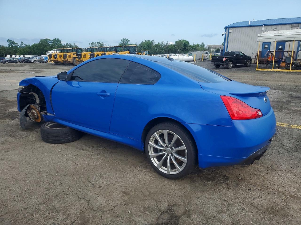 2008 Infiniti G37 Base Blue vin: JNKCV64E78M110960