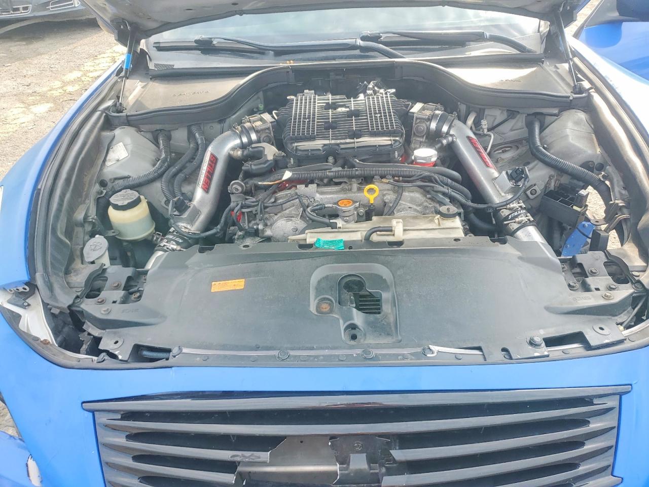 2008 Infiniti G37 Base Blue vin: JNKCV64E78M110960