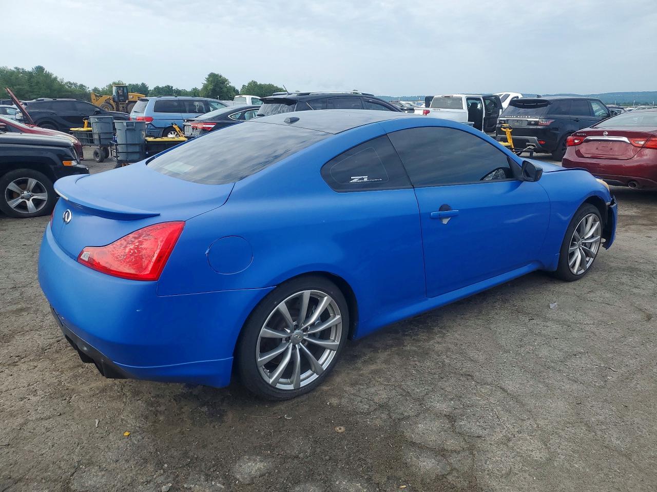 2008 Infiniti G37 Base Blue vin: JNKCV64E78M110960