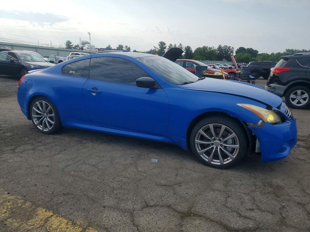 2008 Infiniti G37 Base Blue vin: JNKCV64E78M110960