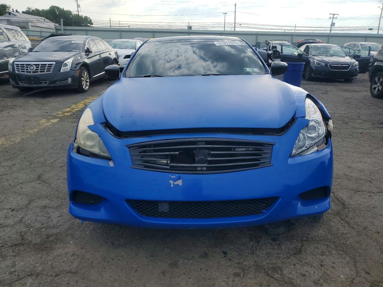 2008 Infiniti G37 Base Blue vin: JNKCV64E78M110960
