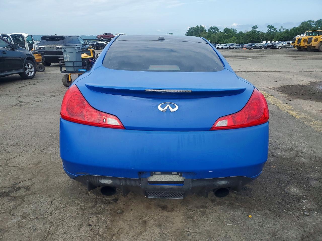 2008 Infiniti G37 Base Blue vin: JNKCV64E78M110960