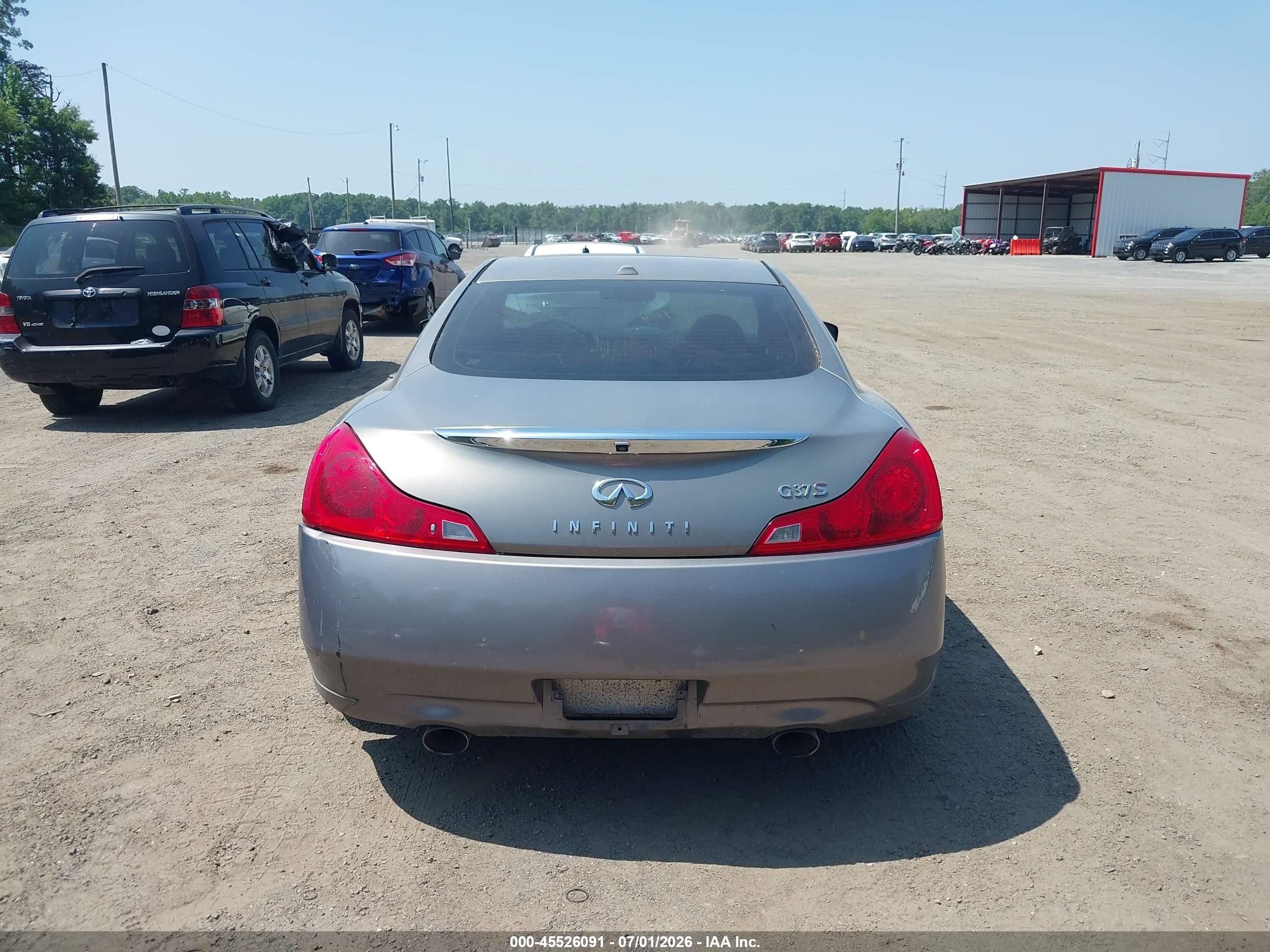 2008 Infiniti G37 Sport Silver vin: JNKCV64E78M115771