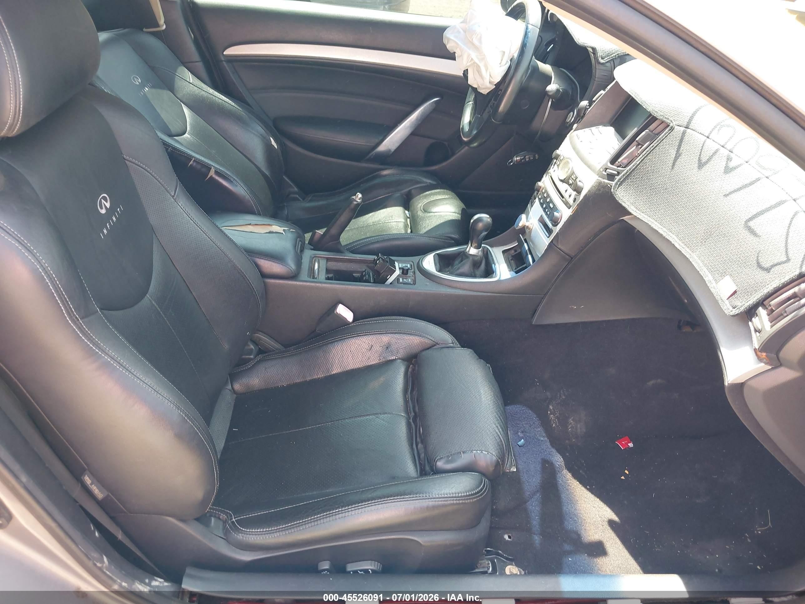 2008 Infiniti G37 Sport Silver vin: JNKCV64E78M115771