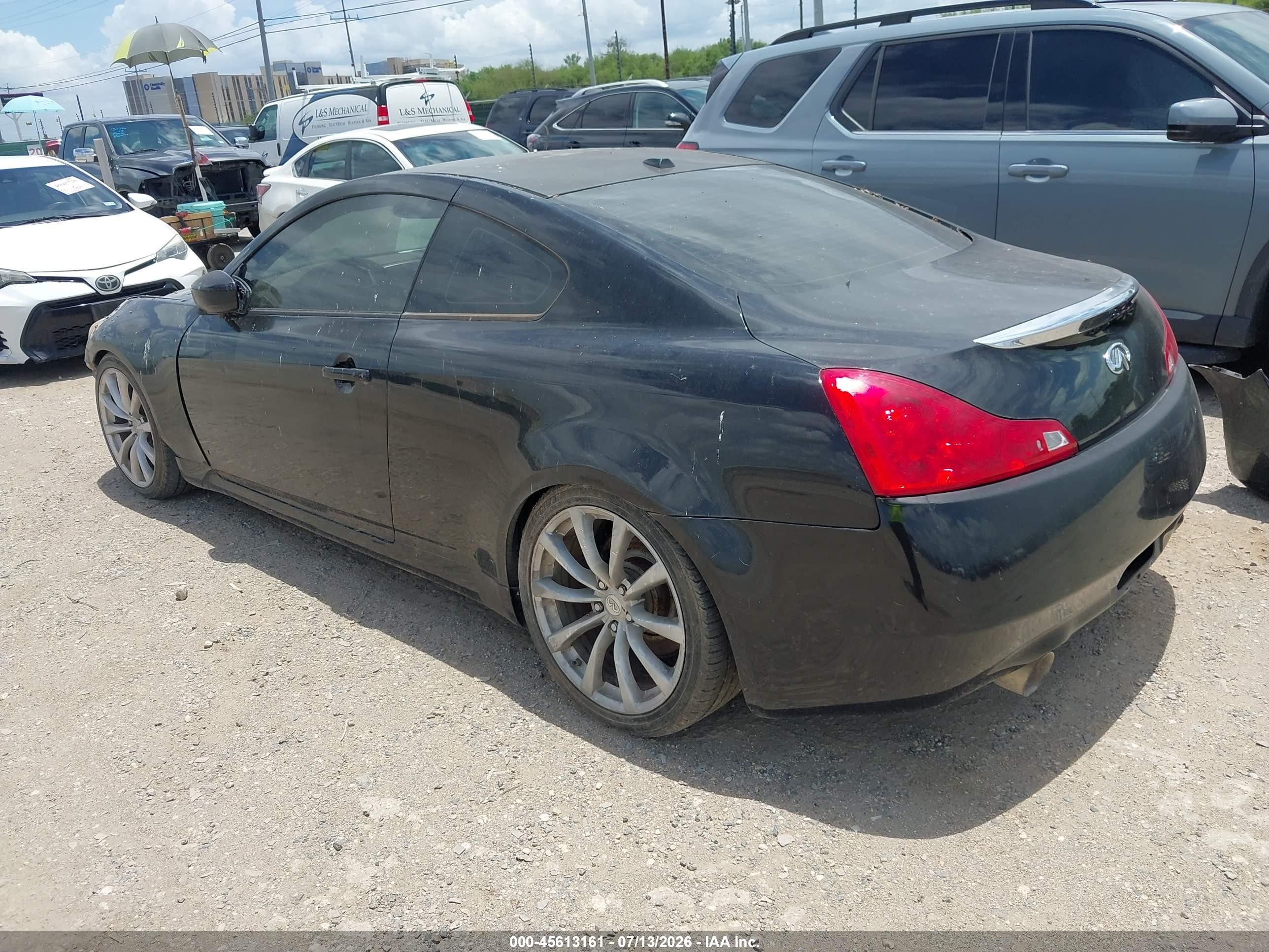 2008 Infiniti G37 Journey Black vin: JNKCV64E78M115981