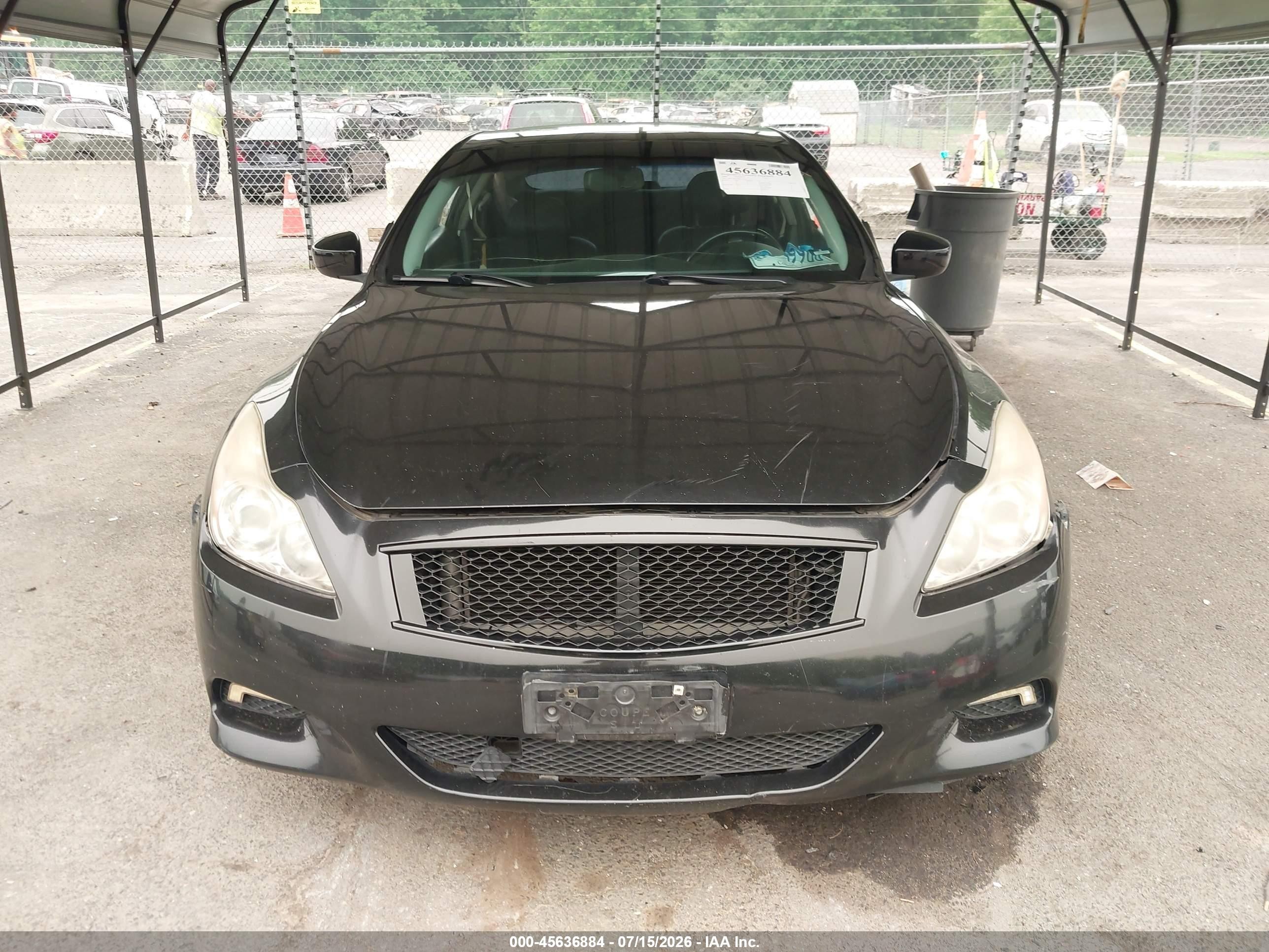 2008 Infiniti G37 Journey Black vin: JNKCV64E78M119934