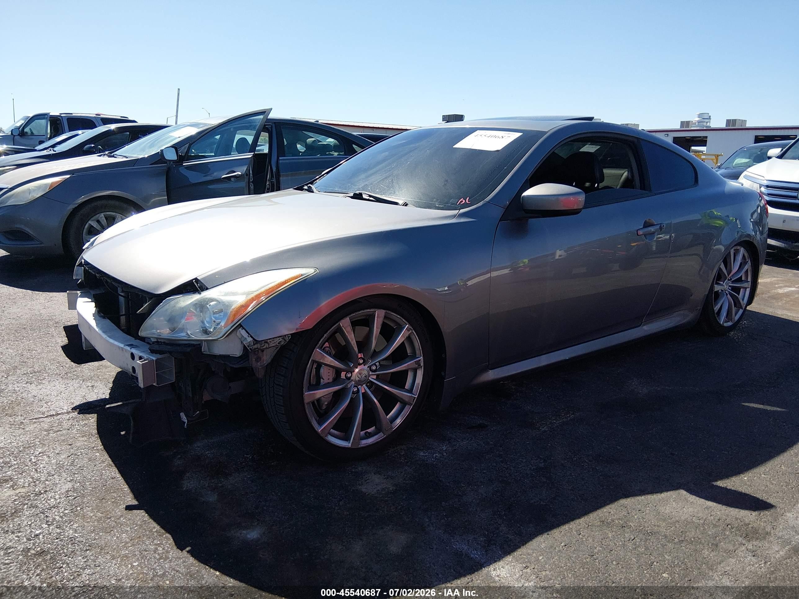 2008 Infiniti G37 Journey Gray vin: JNKCV64E78M131257
